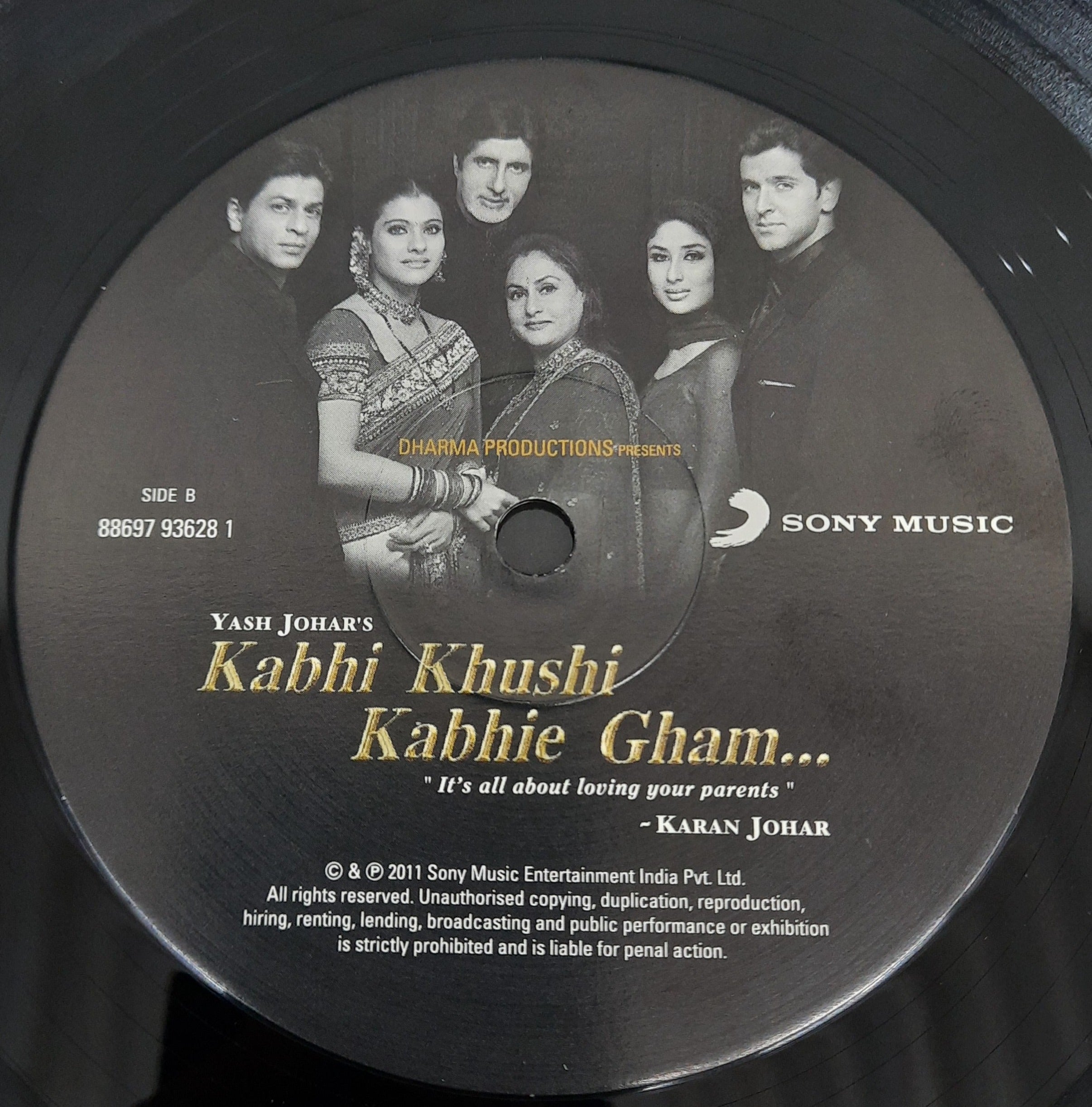 Jatin Lalit, Aadesh Shrivastava - Kabhi Khushi Kabhie Gham (Vinyl)