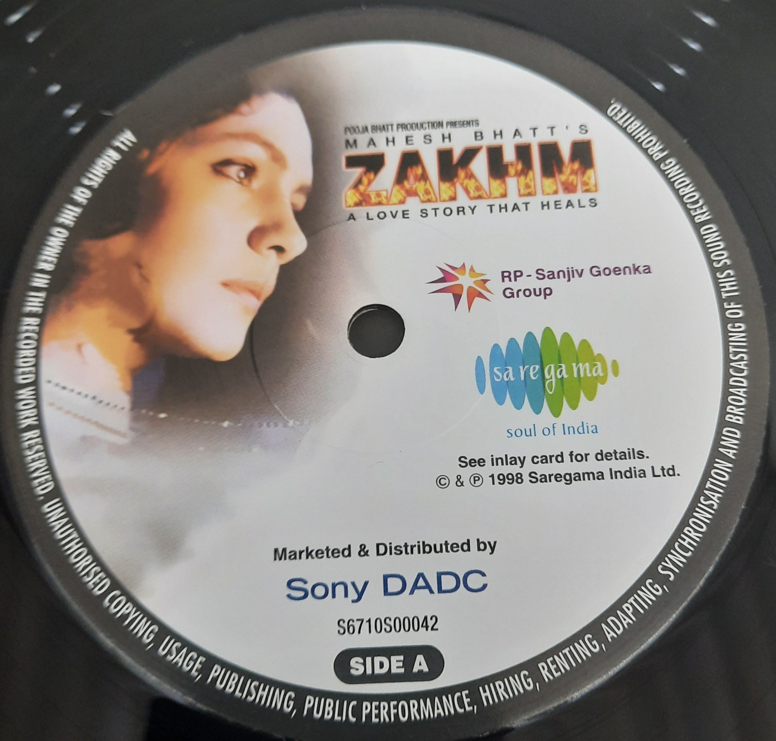 M.M. Kreem, Anand Bakshi - Zakhm (Vinyl)
