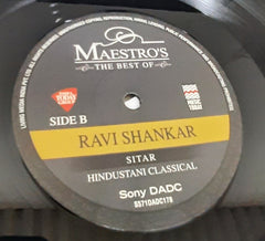 Ravi Shankar - The Best Of Maestro's - Sitar Hindustani Classical (Vinyl)