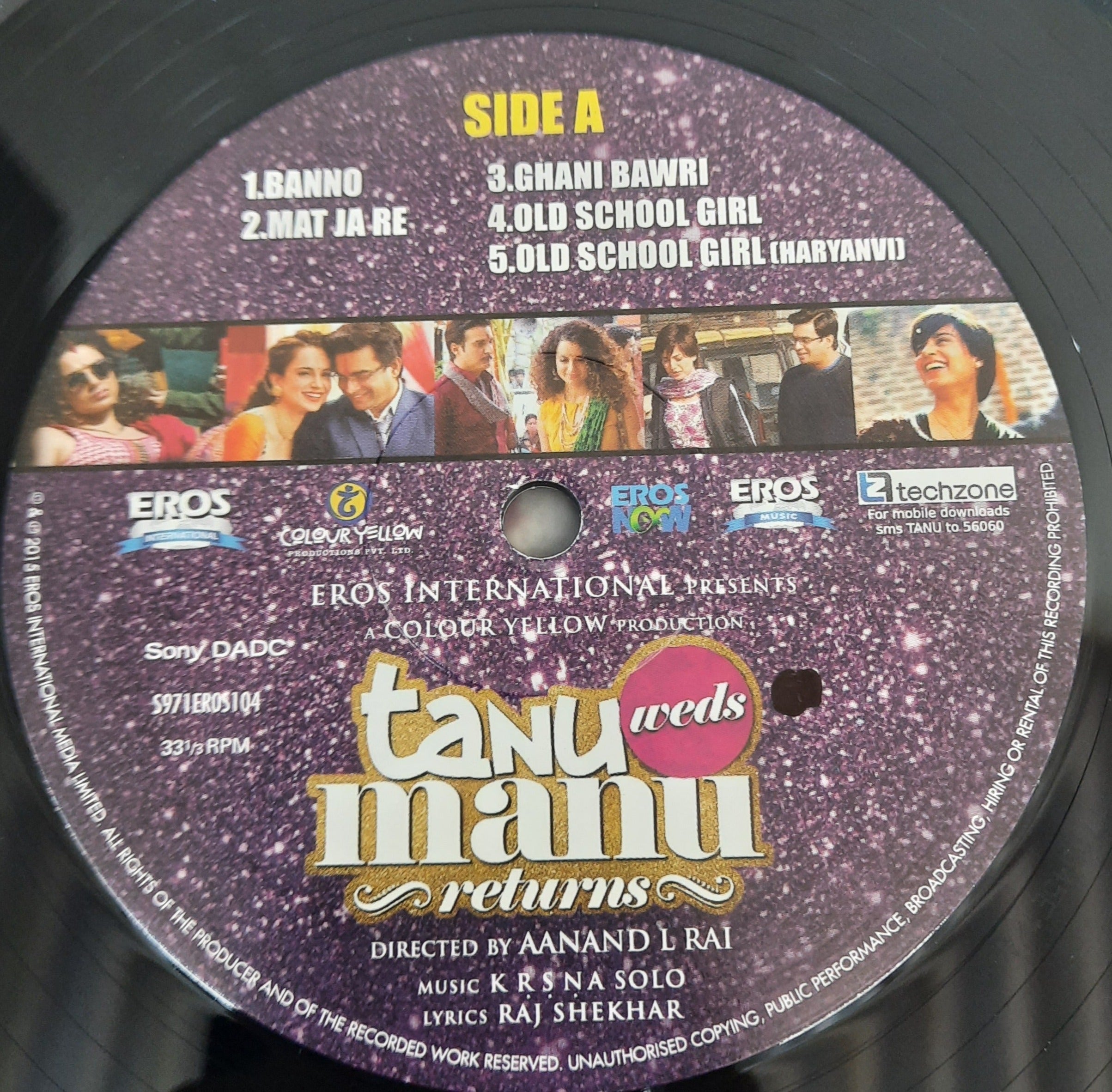 Krsna Solo, Raj Shekhar - Tanu Weds Manu Returns (Vinyl)