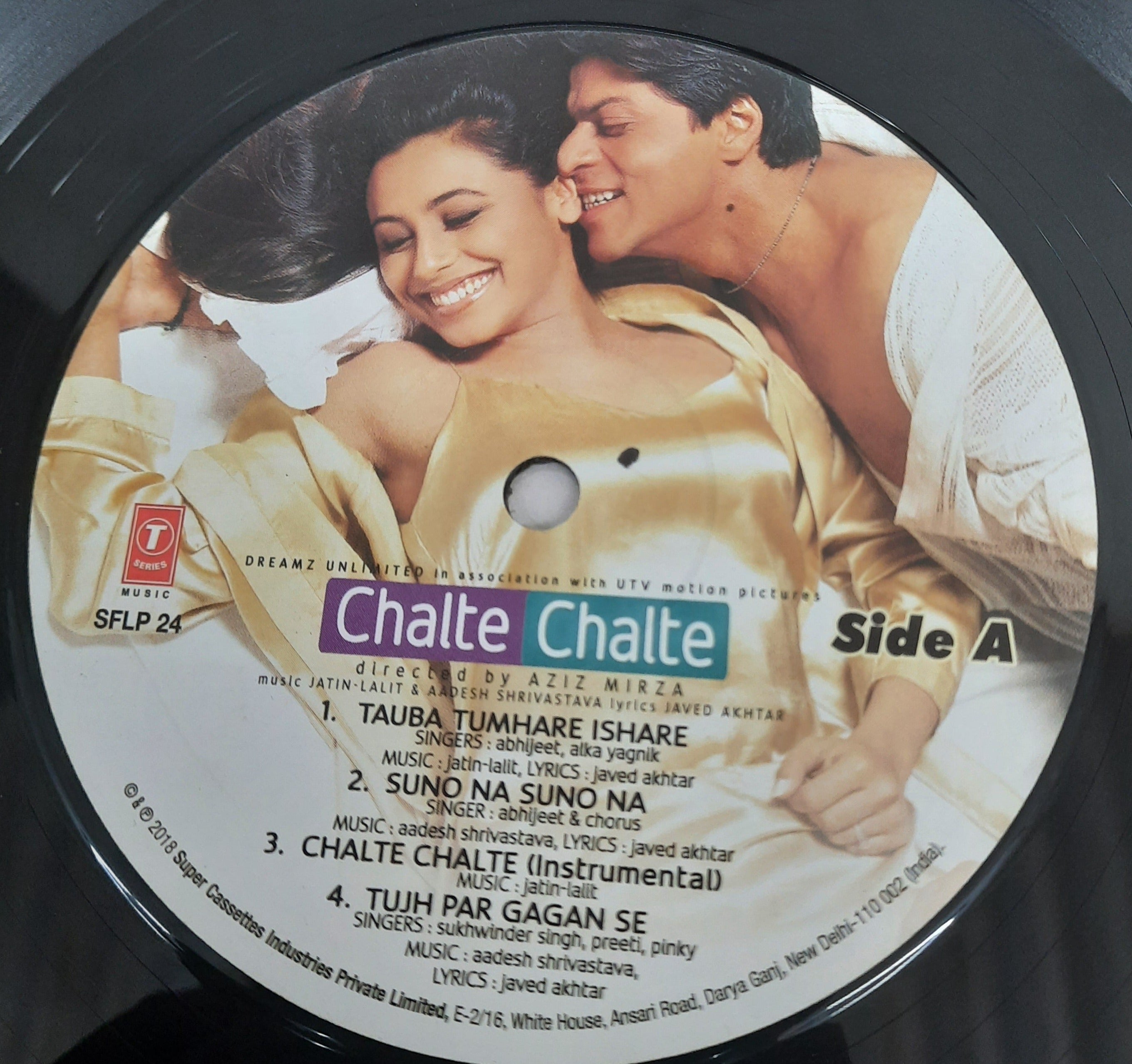 Jatin Lalit & Aadesh Shrivastava, Javed Akhtar - Chalte Chalte (Vinyl)