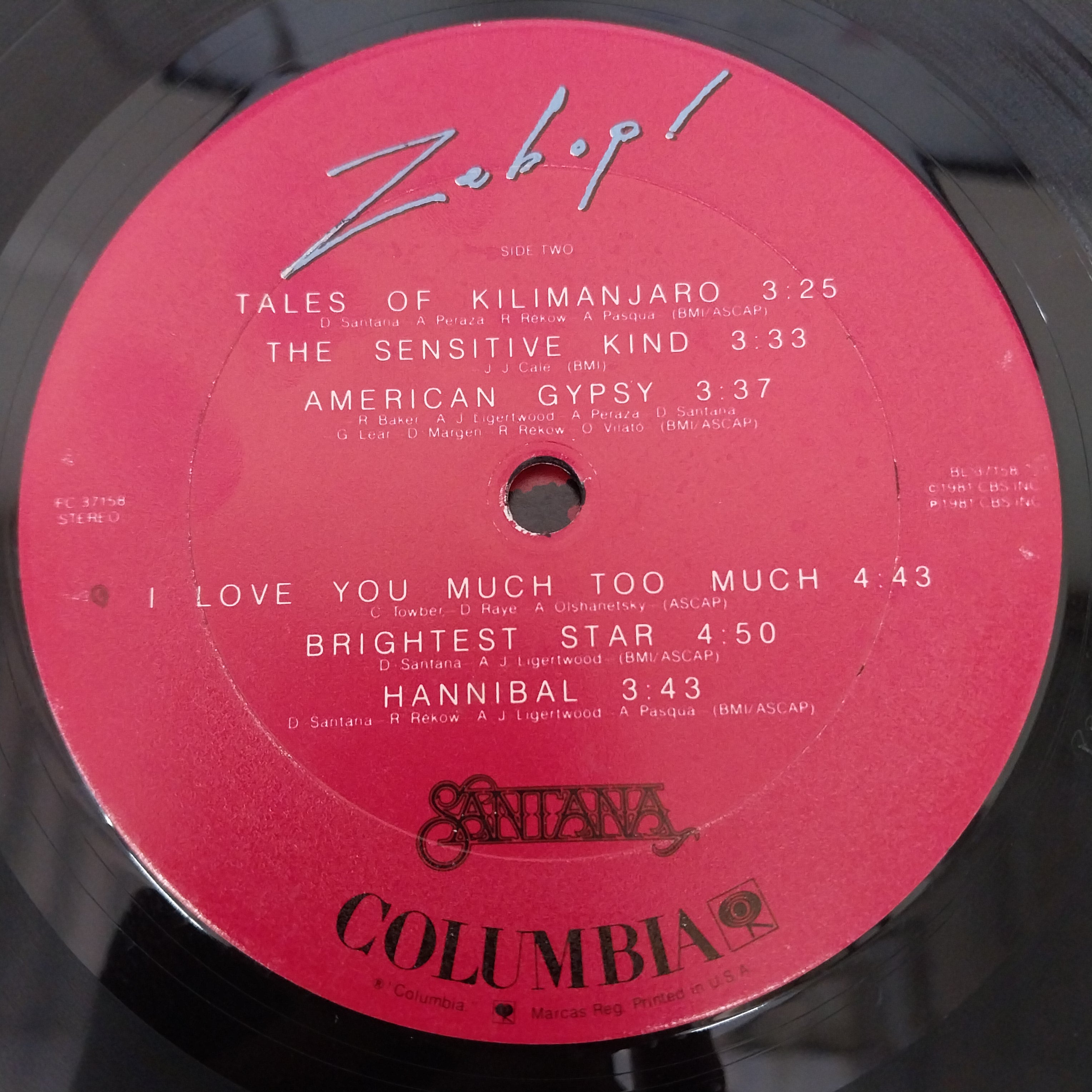 Santana - Zebop! (Vinyl)