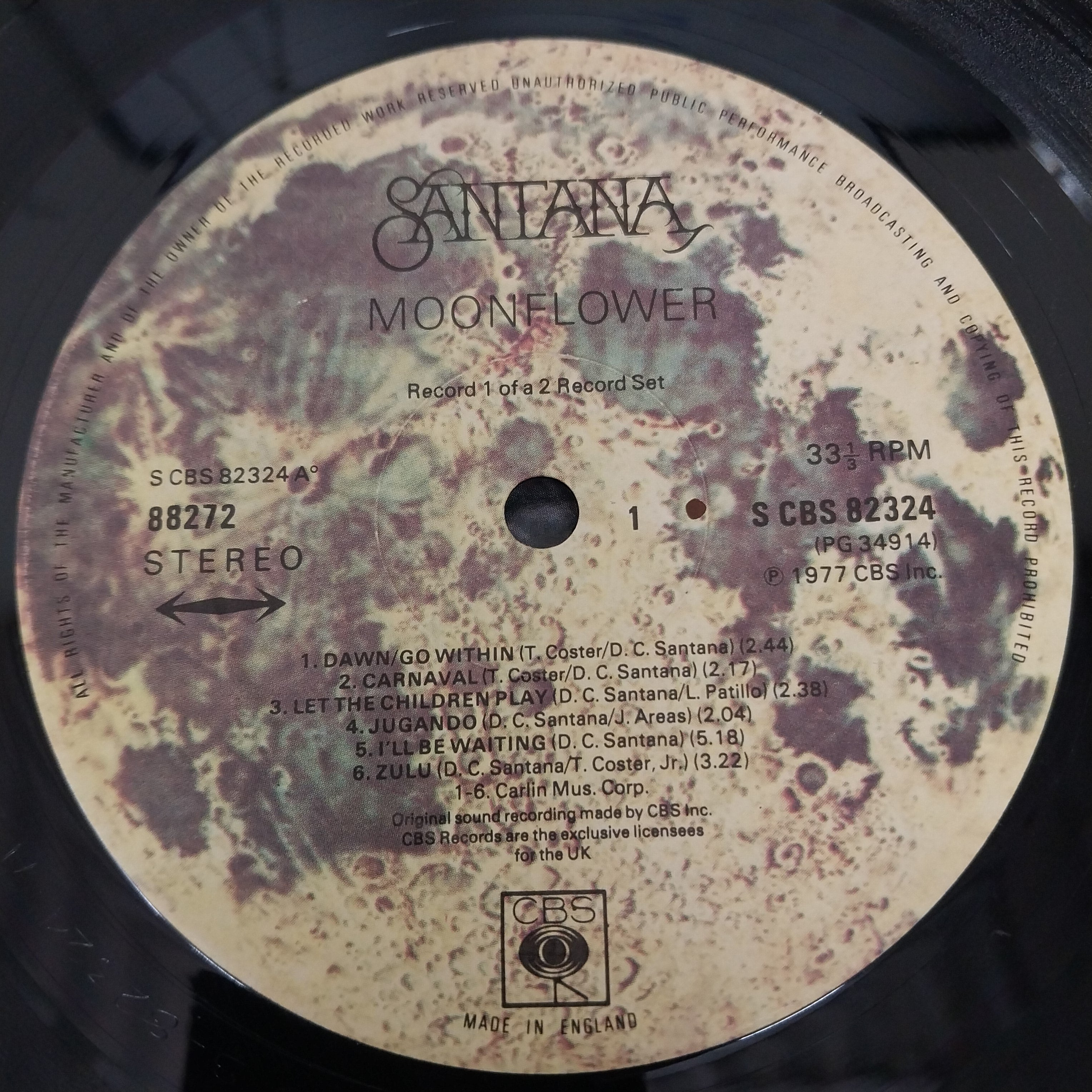 Santana - Moonflower (Vinyl) (2)