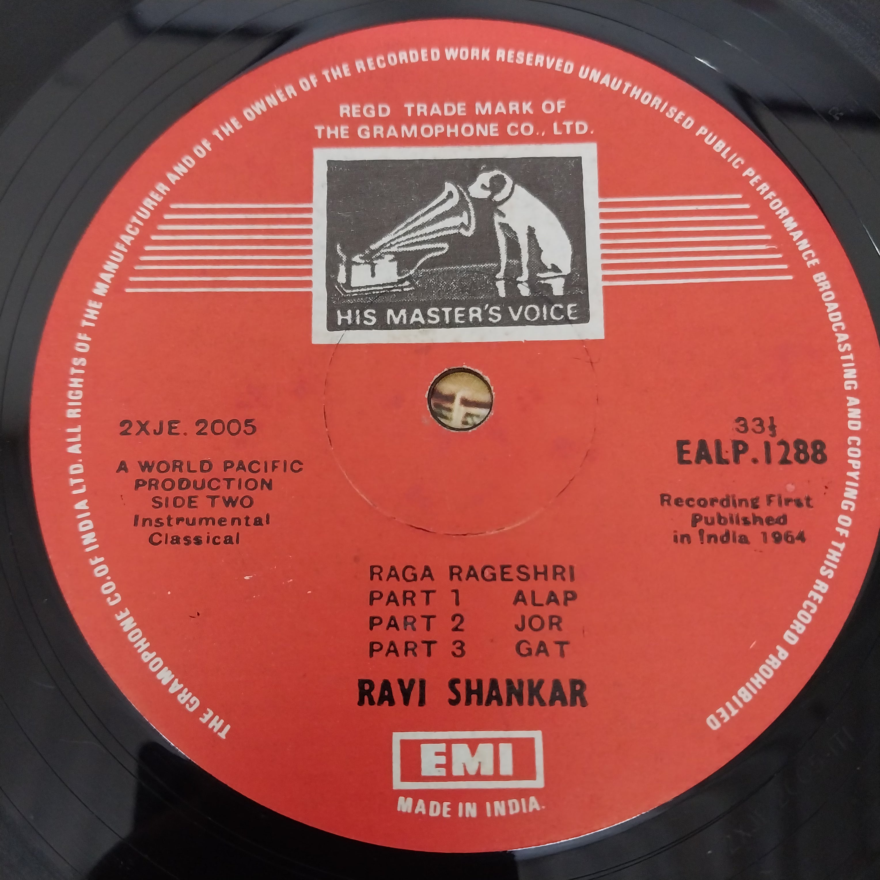 Ravi Shankar - Improvisations & Theme From Panther Panchali (Vinyl)