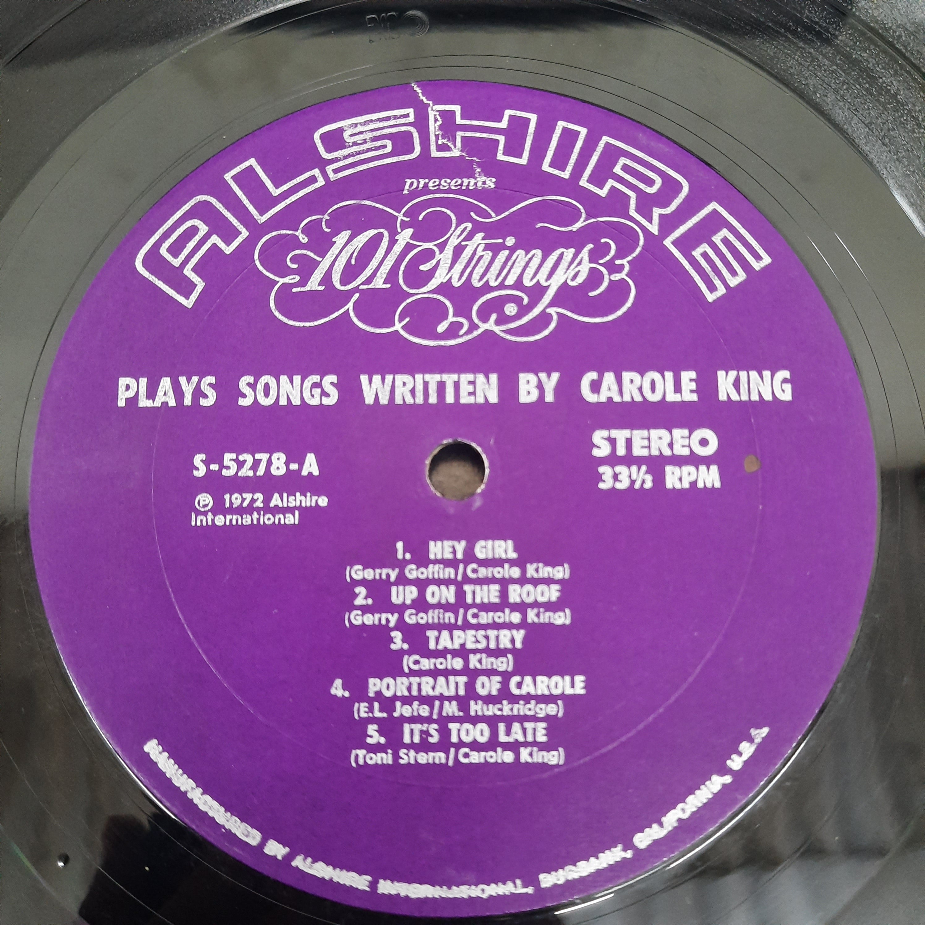 Carole King - Playes Songs Writting By Carole King (Vinyl)