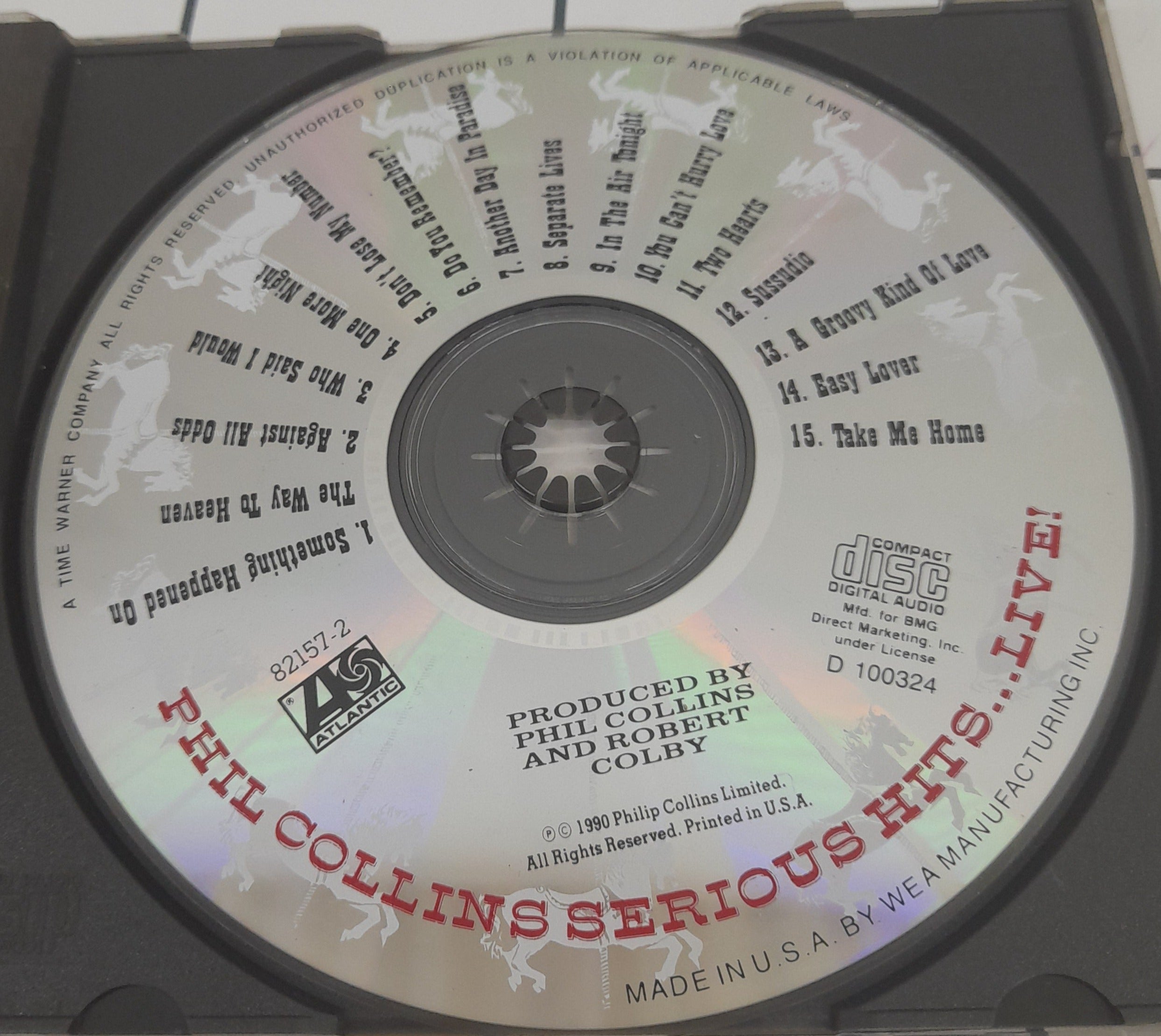 Phil Collins - Serious Hits...Live! (CD)