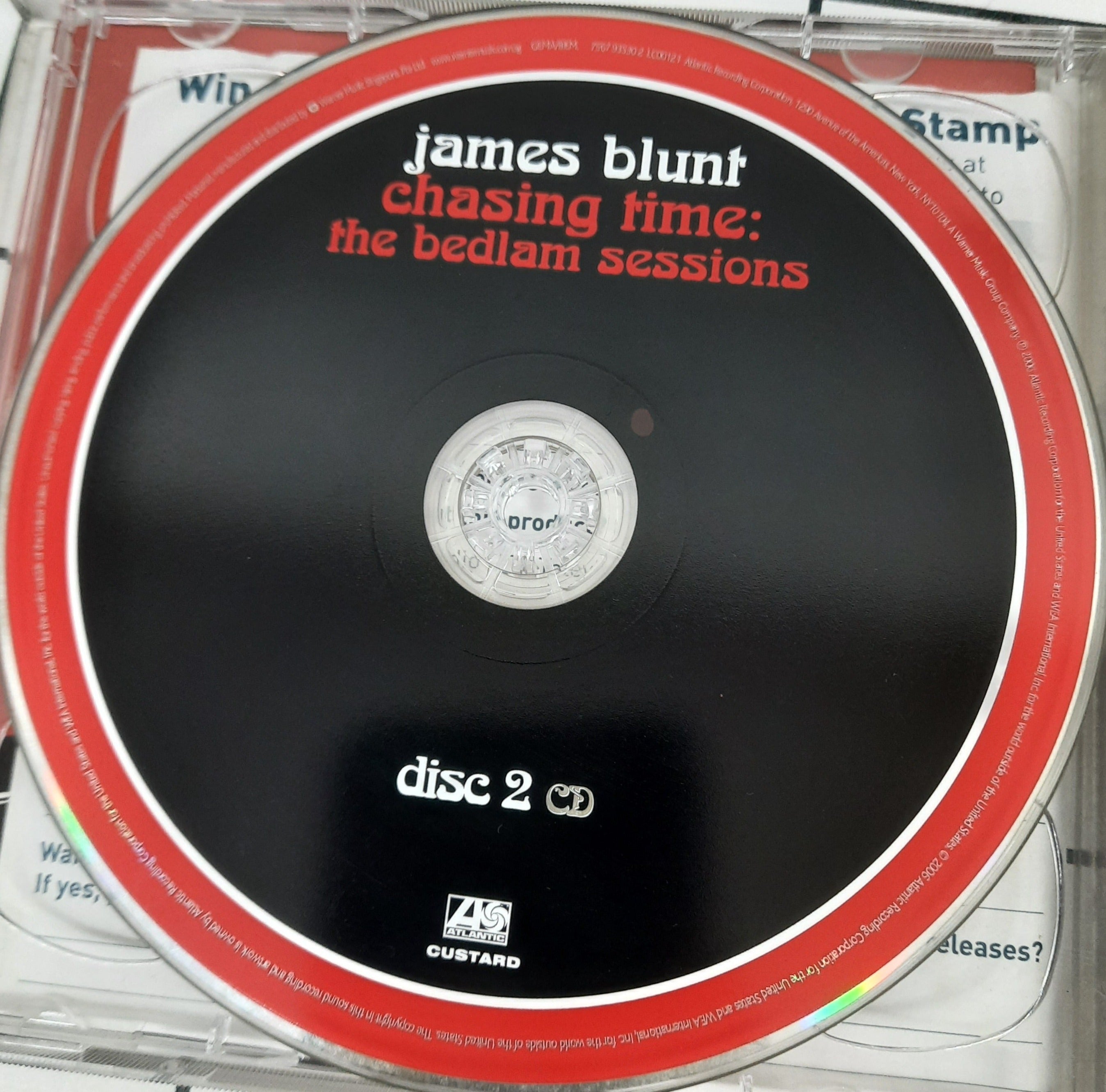 James Blunt - Chasing Time: The Bedlam Sessions (CD)