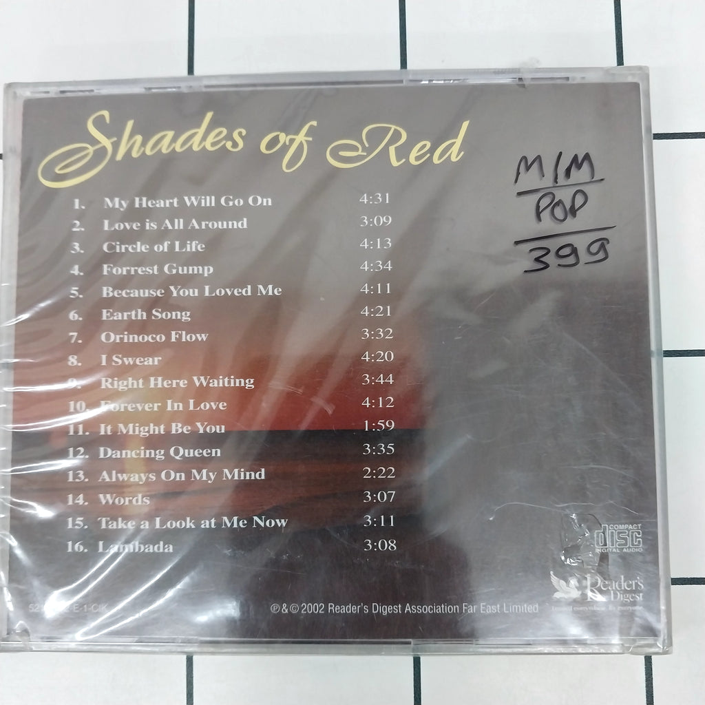 Various - Shades Of Red (CD)