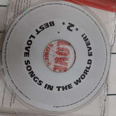 Various - Best Love Songs in the World Ever (CD)