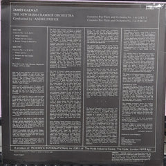 James Galway, Wolfgang Amadeus Mozart, New Irish Chamber Orchestra, The Conducted By André Prieur - Concerto For Flute & Orchestra No. 1 / Concerto For Flute & Orchestra No. 2 (Vinyl)