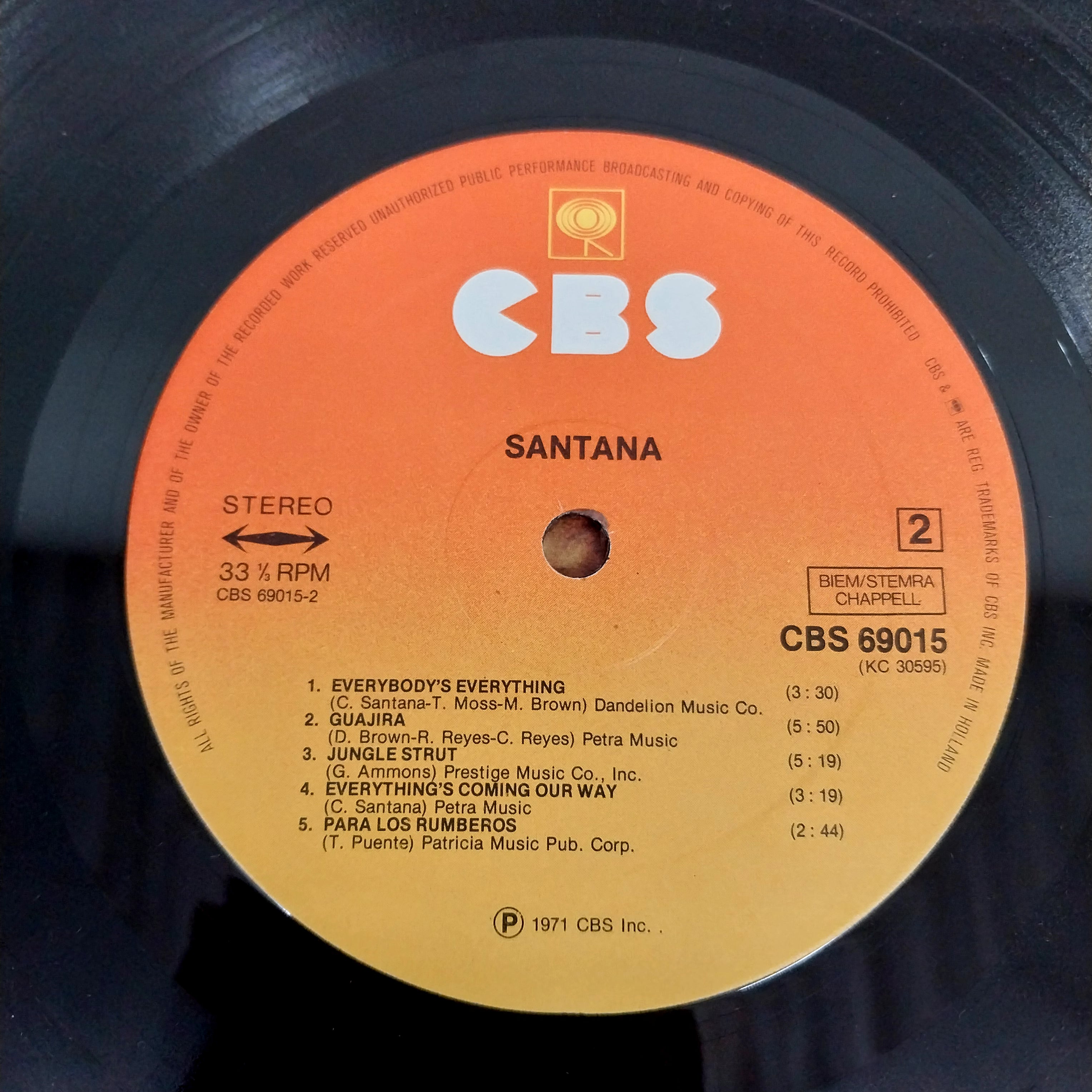 Santana - Santana (The Third Album) (Vinyl)