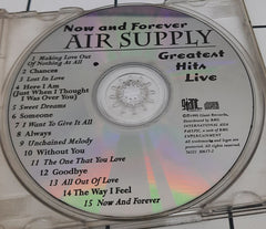 Air Supply - Now And Forever- Greatest Hits Live (CD)