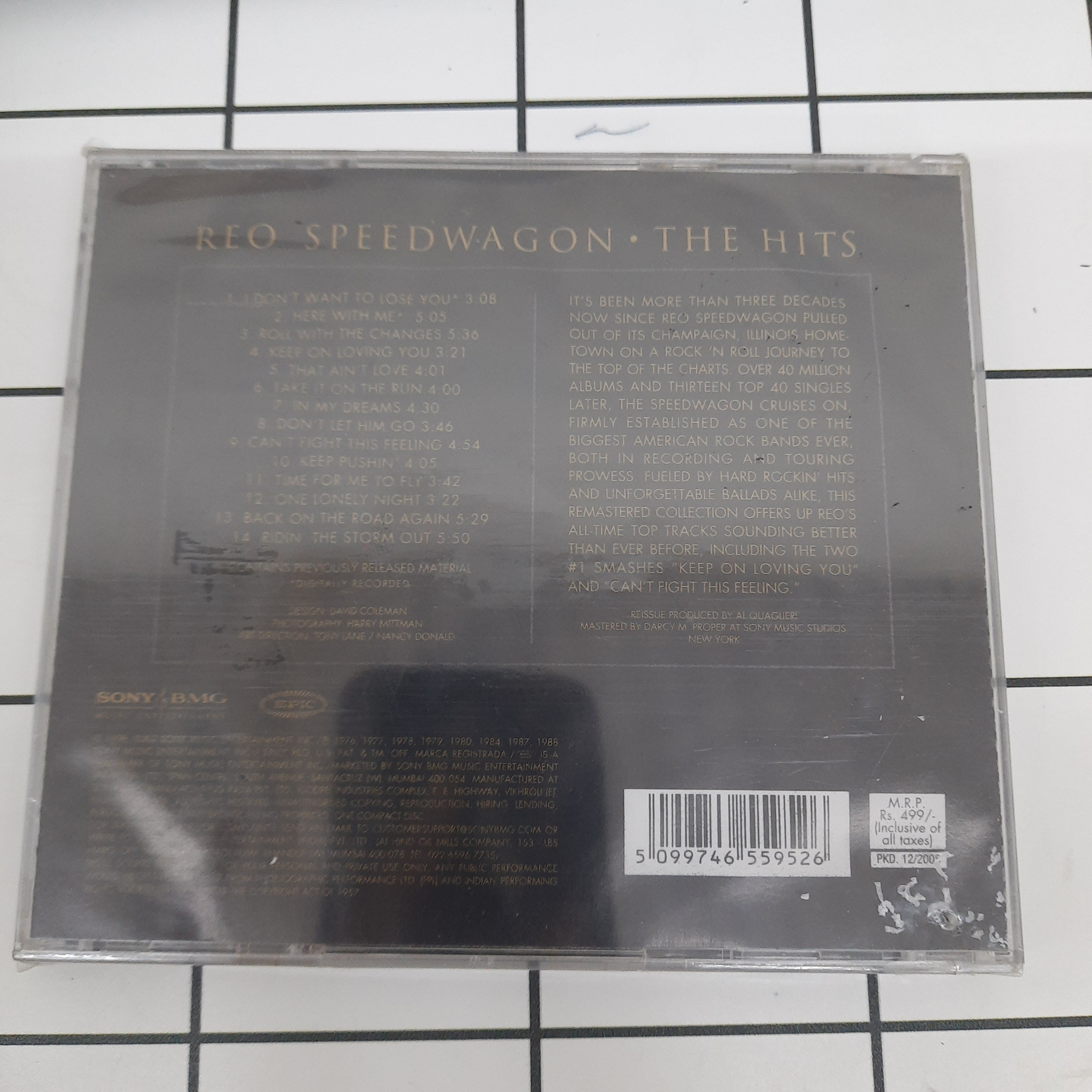 Reo Speedwagon  - Reo Speedwagon The Hits (CD)