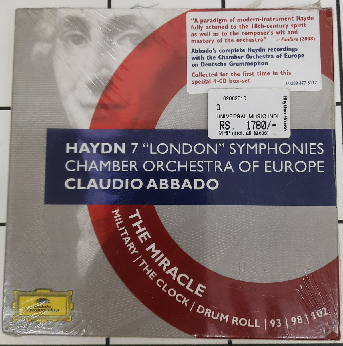 Claudio Abbado - Chamber Orchestra Of Europe  (CD)