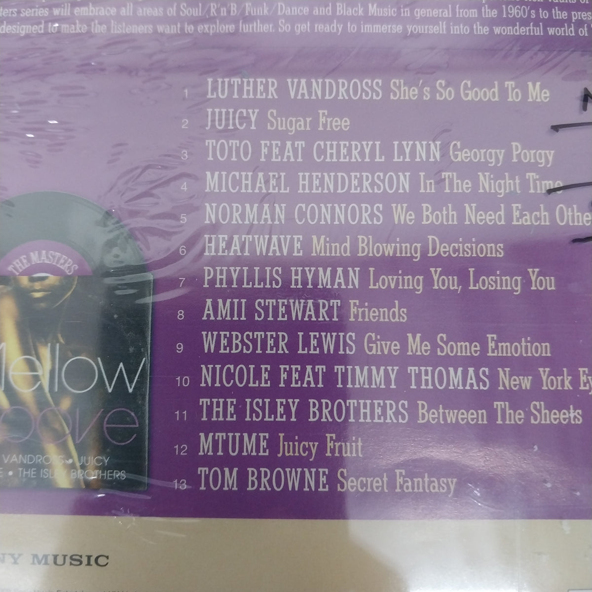 Various - The Masters Series - Mellow Groove (CD)