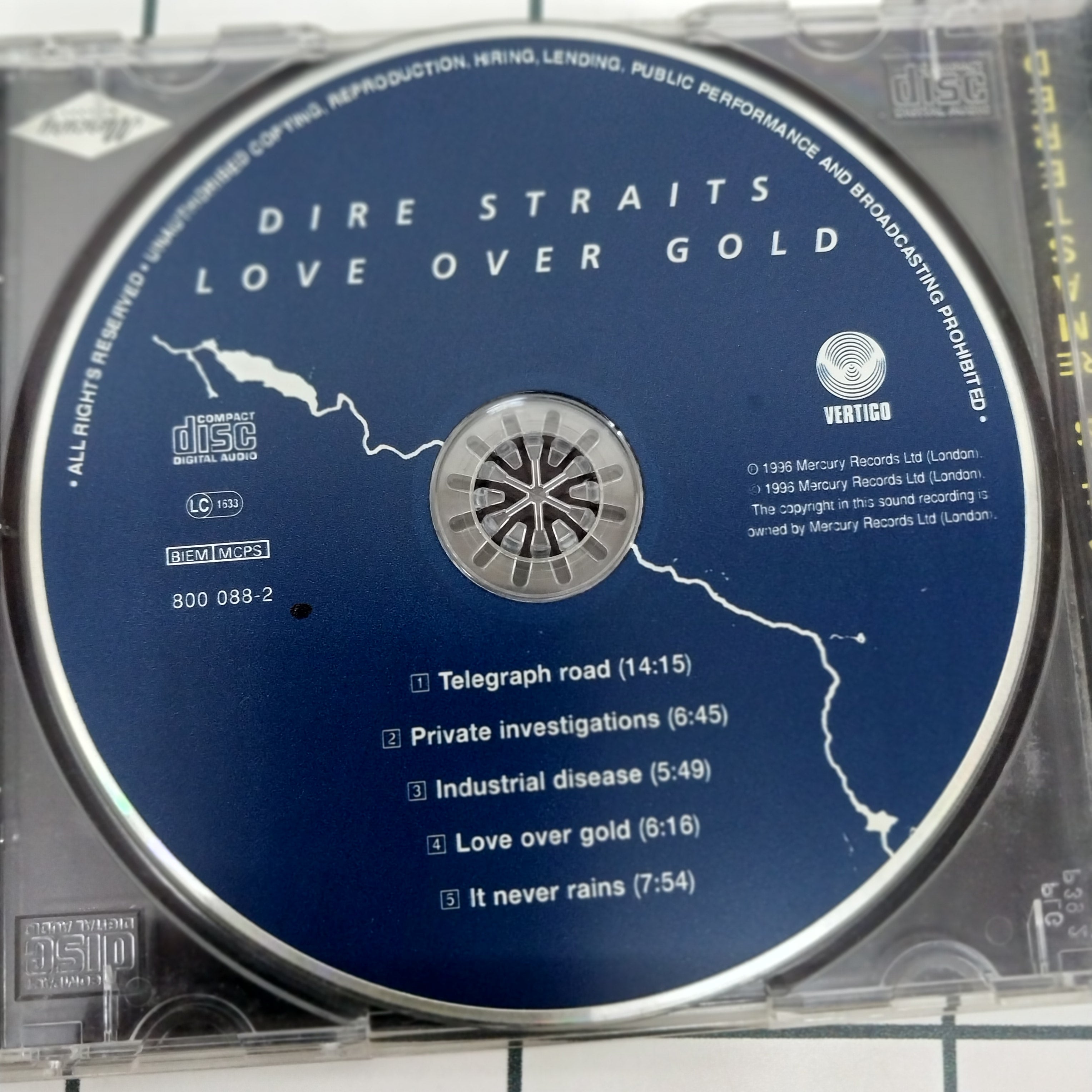 Dire Straits - Love Over Gold (CD)