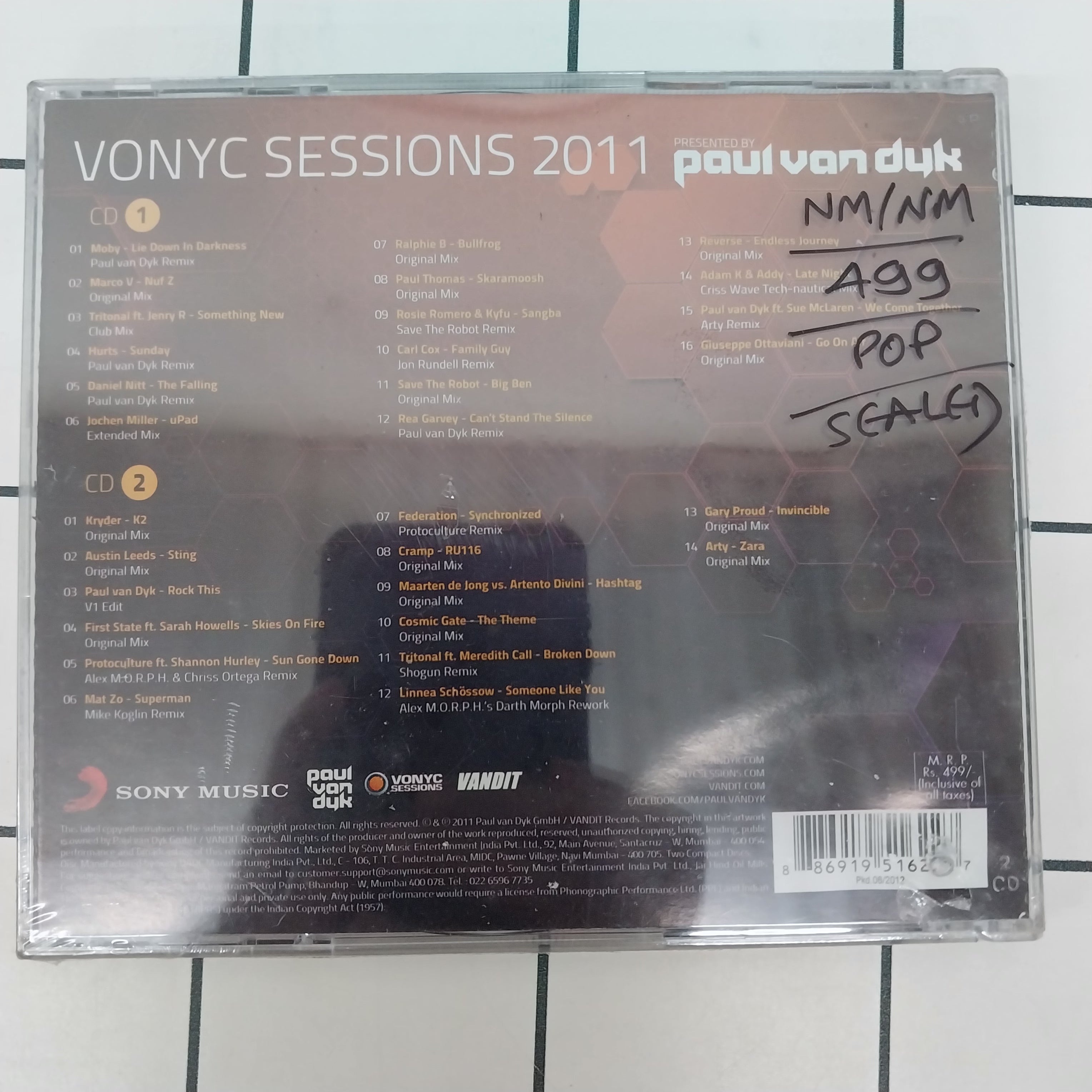 Paul Vanduk - Vonyc Sessions 2011 (CD)