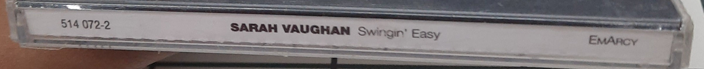 Sarah Vaughan And Her Trio - Swingin' Easy (CD)