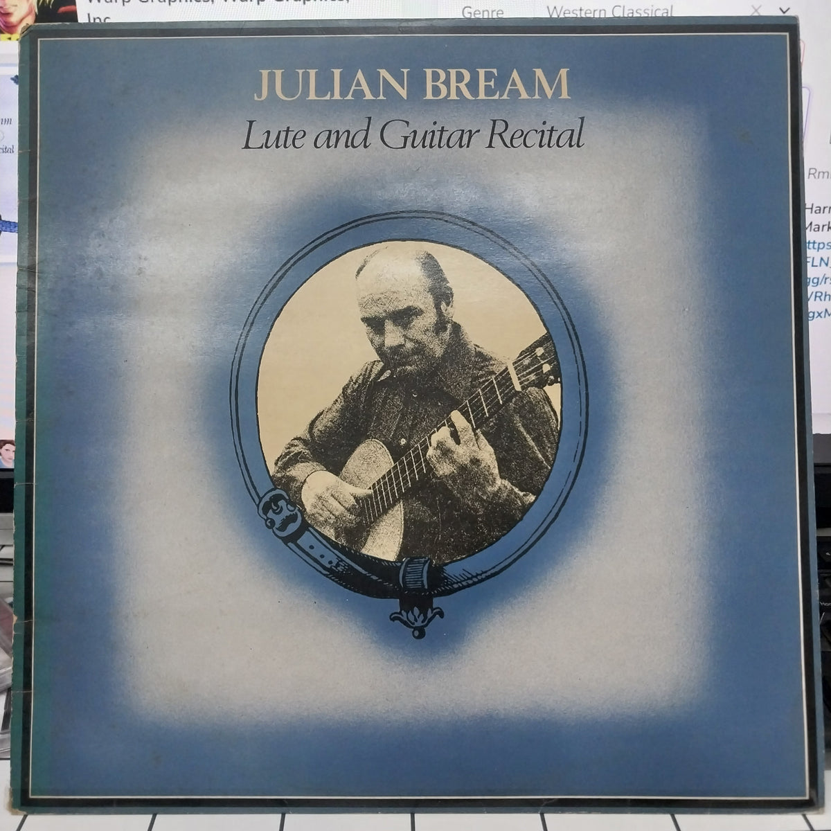 Julian Bream - Lute and Guitar Recital (Vinyl)