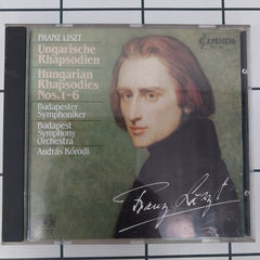 Franz Liszt, Budapest Symphony Orchestra, András Kórodi - Ungarische Rapsodien = Hungarian Rapsodies Nos.1-6 (CD)