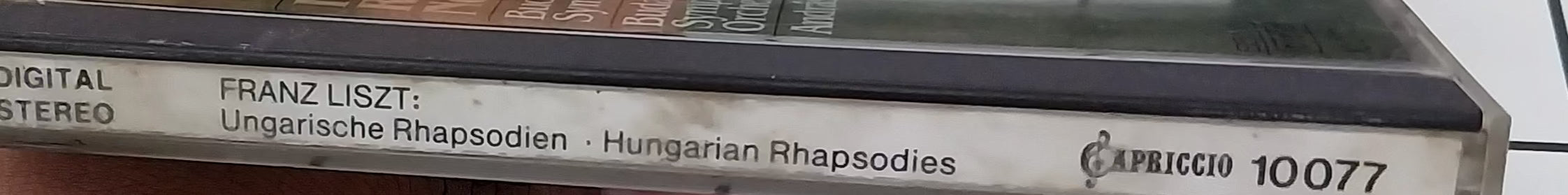 Franz Liszt, Budapest Symphony Orchestra, András Kórodi - Ungarische Rapsodien = Hungarian Rapsodies Nos.1-6 (CD)