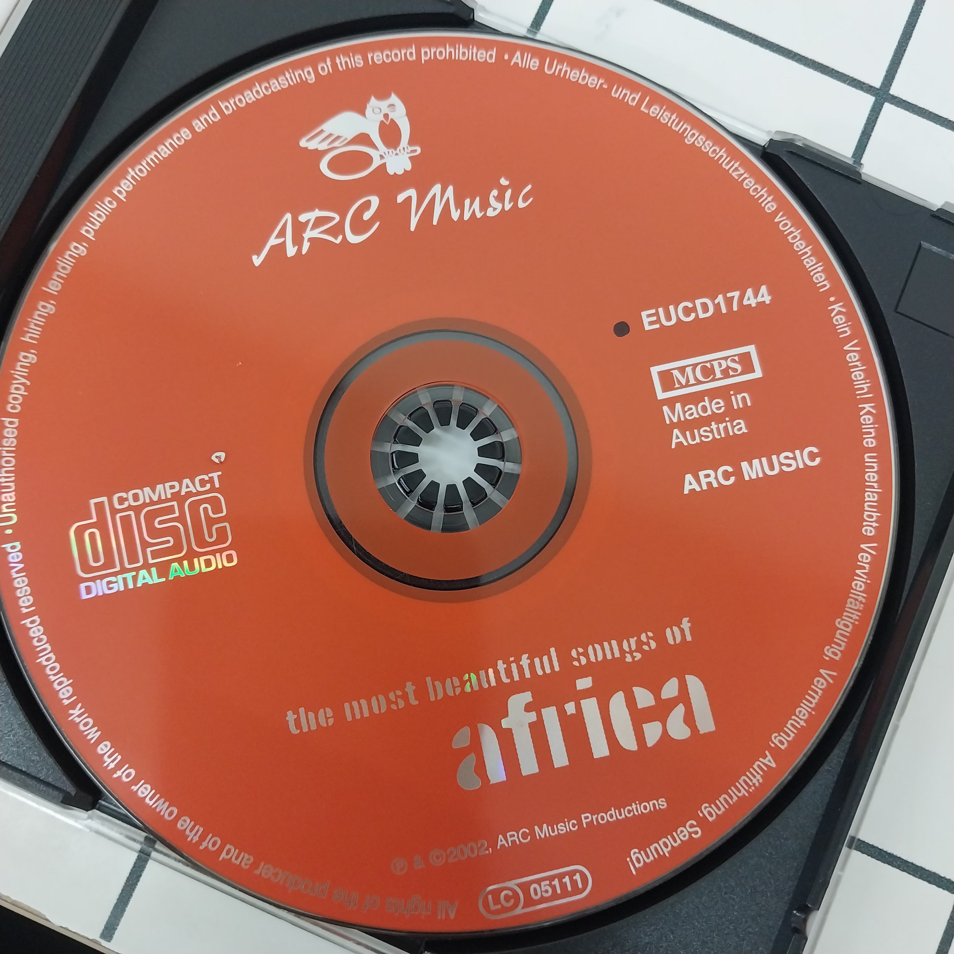 Various - The Most Beautiful Songs Of Africa (CD)
