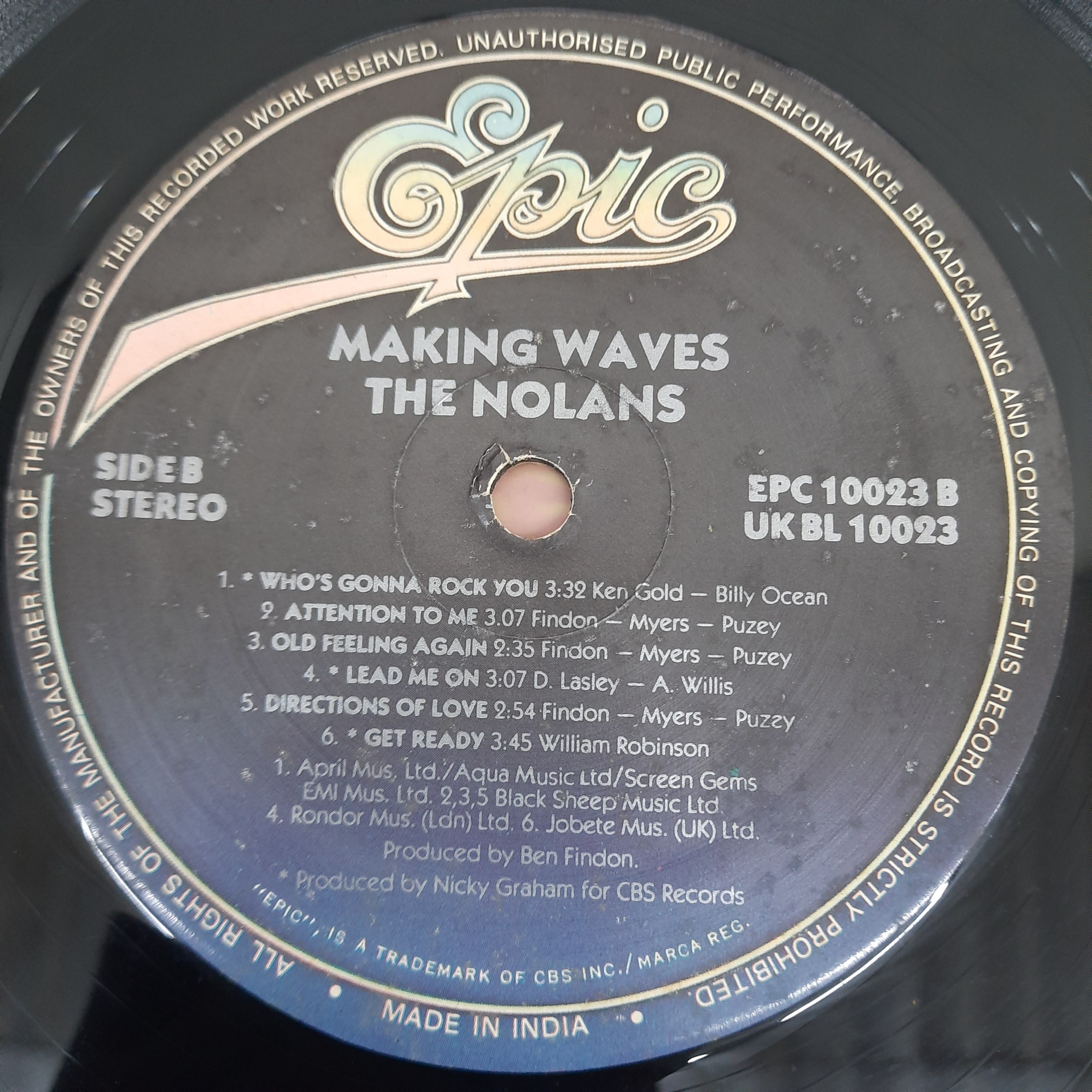 Nolans, The - Making Waves (Vinyl)