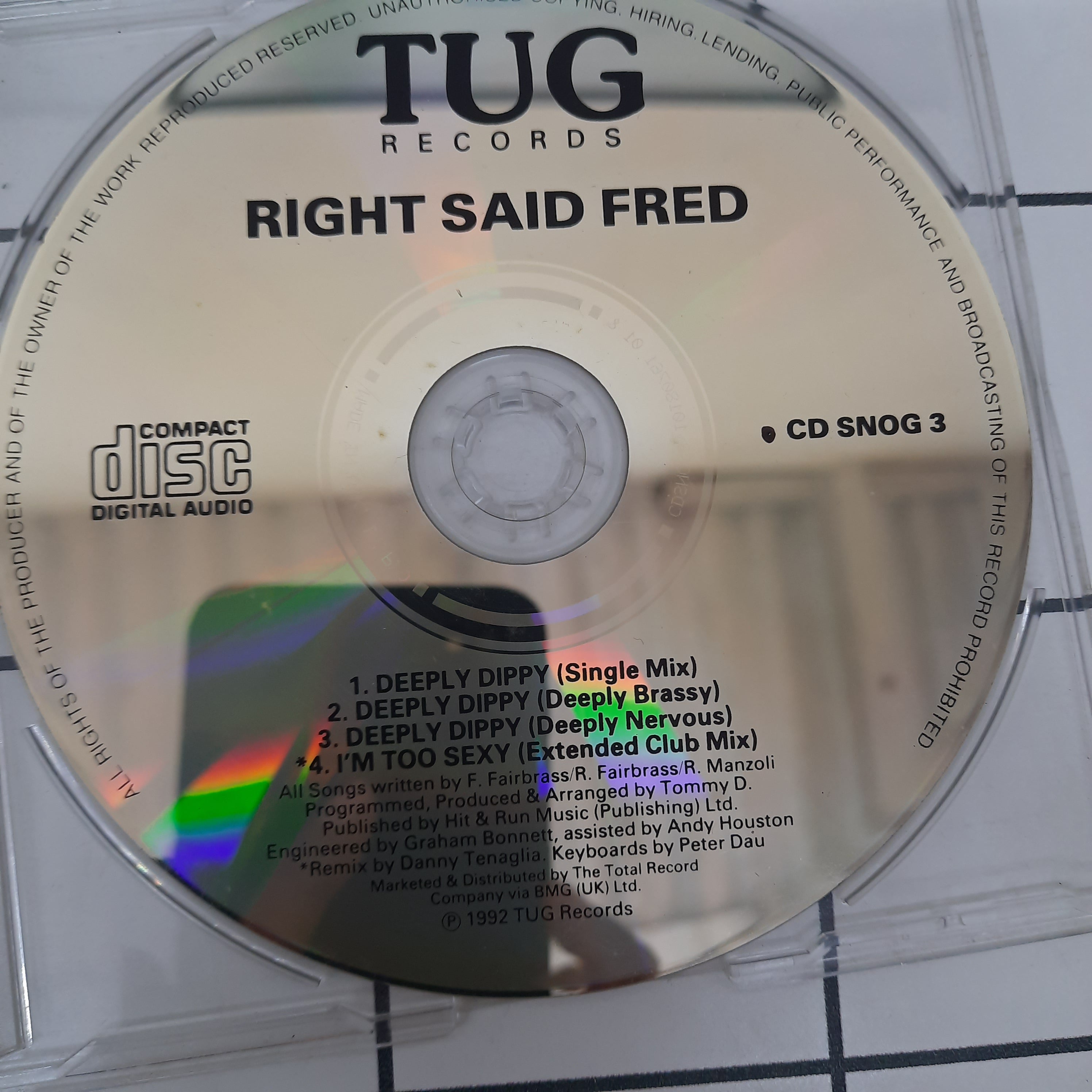 Right Said Fred - Deeply Dippy (CD)