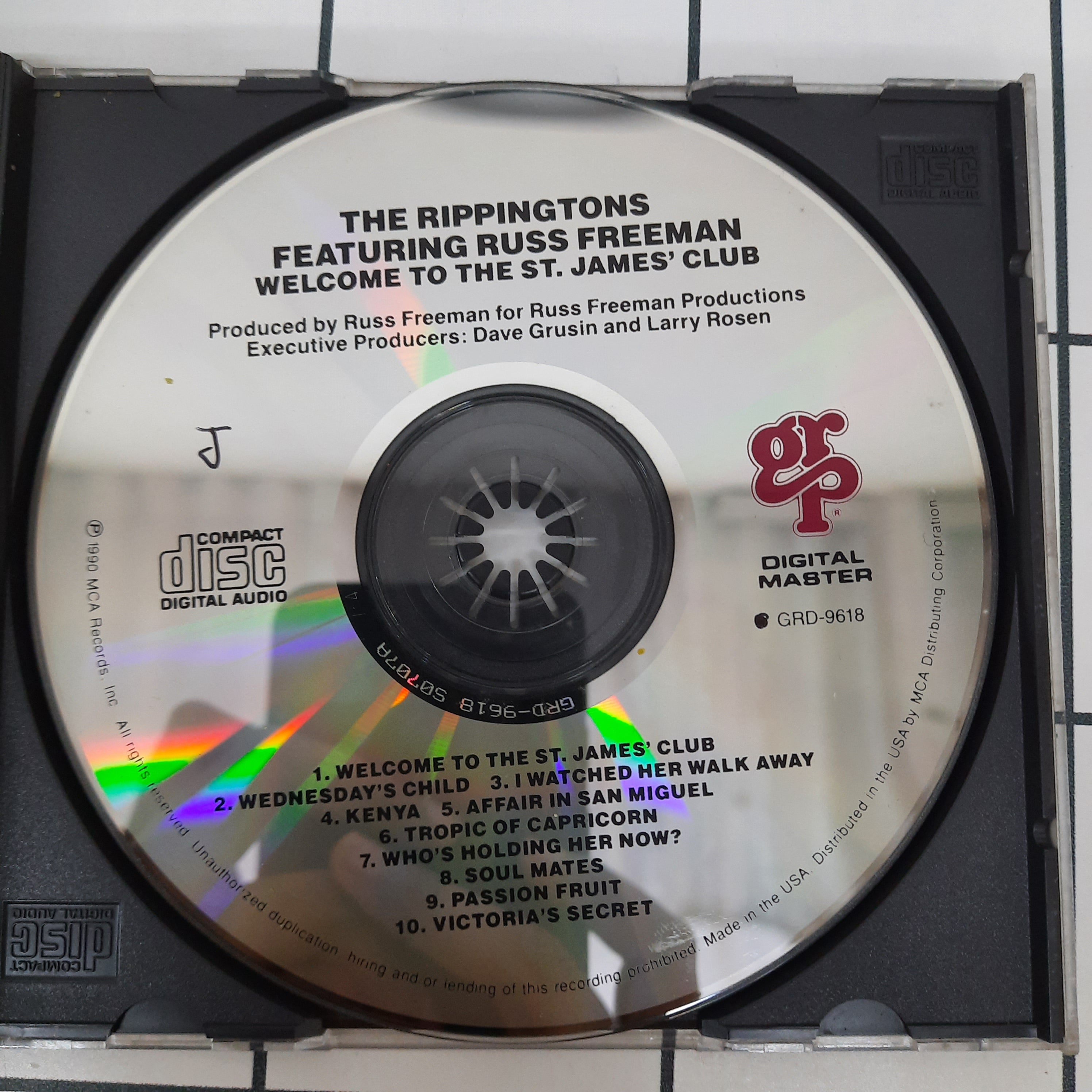Rippingtons, The Featuring Russ Freeman (2) - Welcome To The St. James' Club (CD)