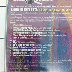 Lee Konitz - Live At The Half Note (CD) (2)