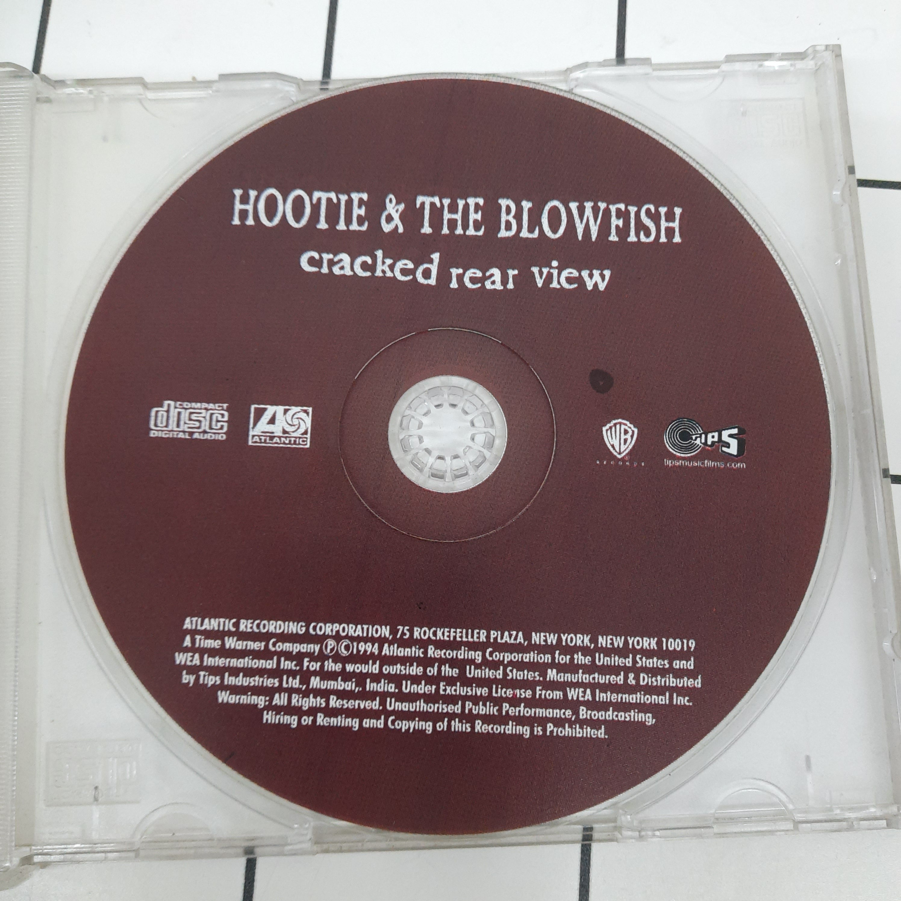 Hootie & The Blowfish - Cracked Rear Vieww (CD)