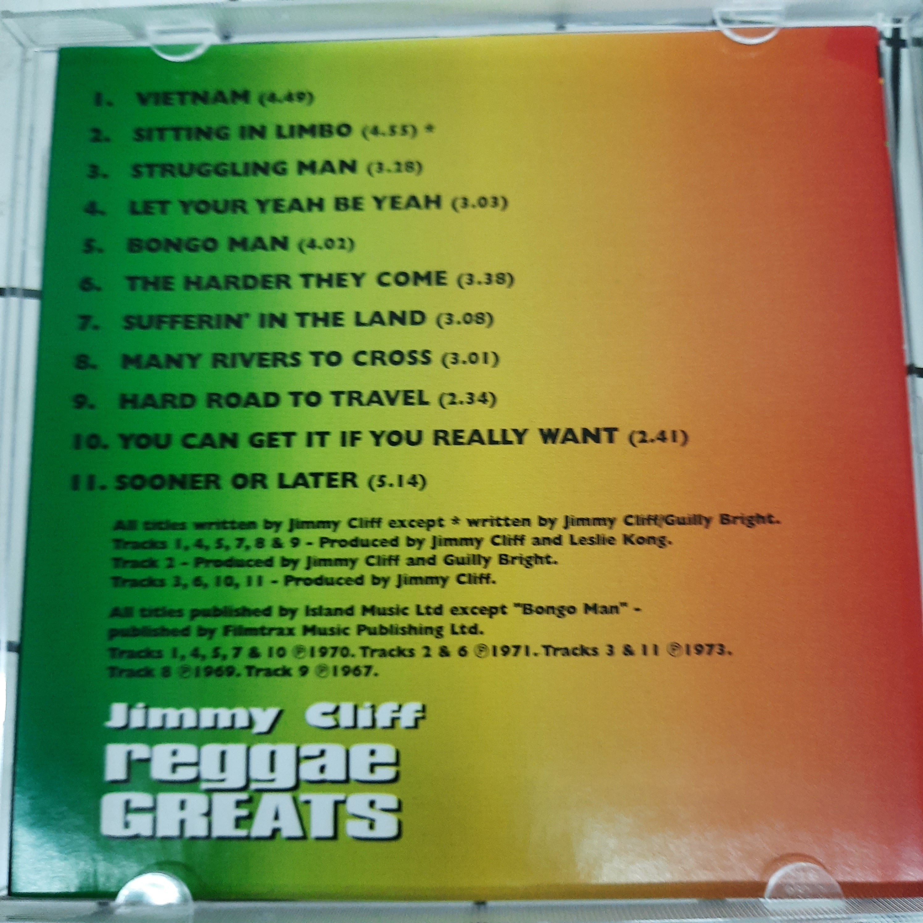 Jimmy Cliff - Reggae Greats (CD)