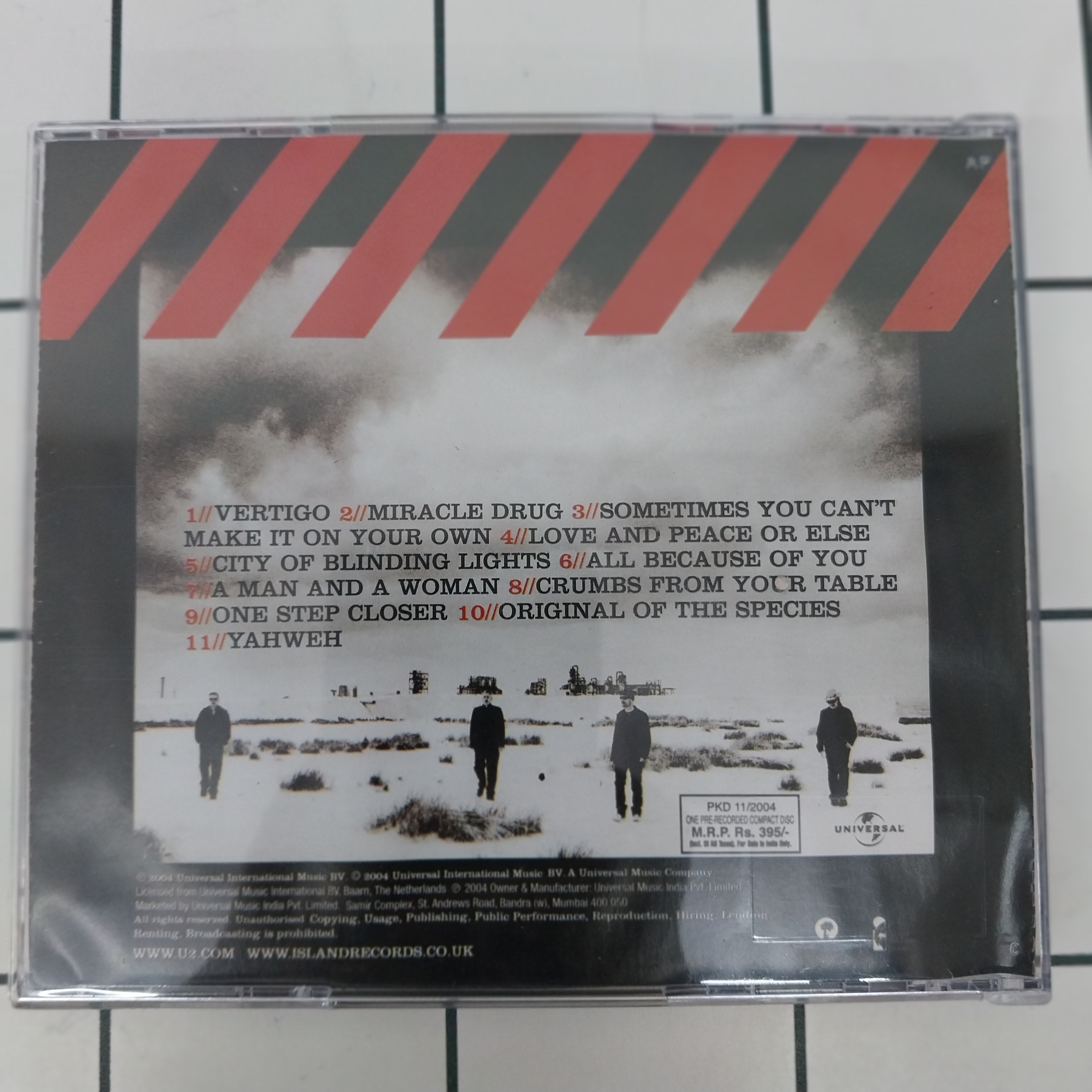 U2 - How To Dismantle An Atomic Bomb (CD)