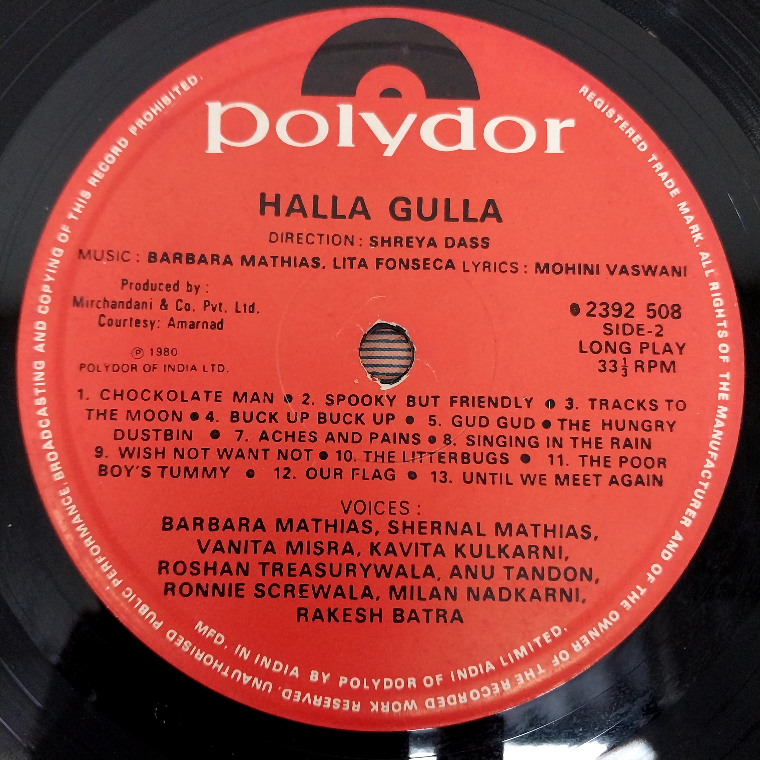 Barbara Mathias  - Halla Gulla (Vinyl)