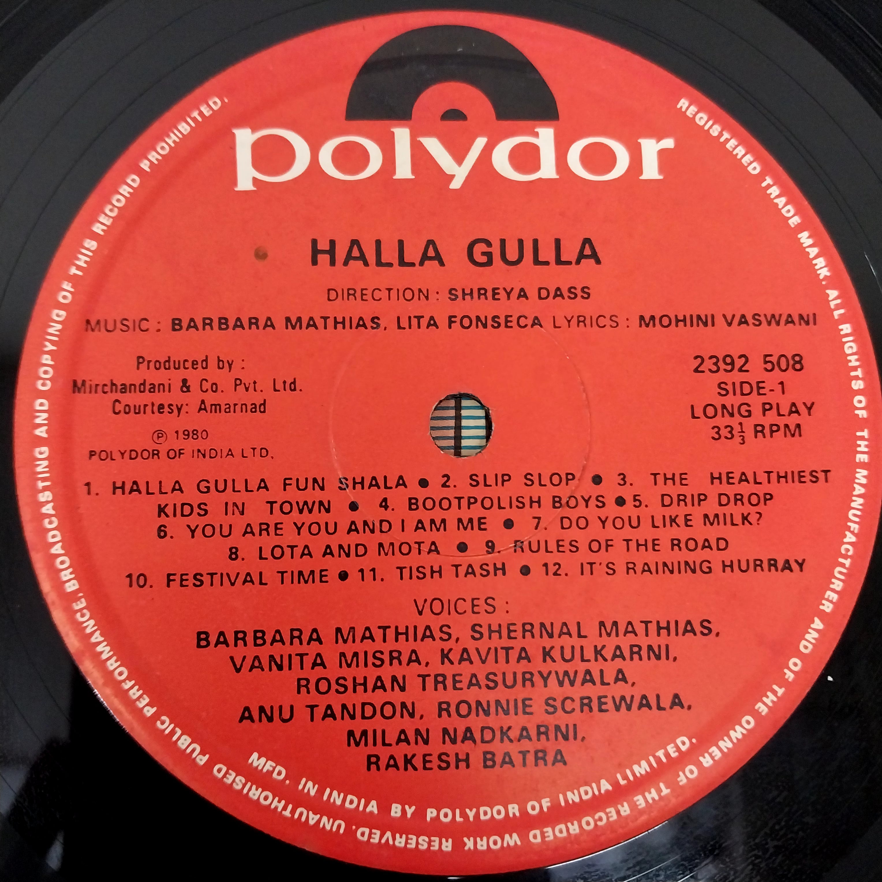 Barbara Mathias  - Halla Gulla (Vinyl)