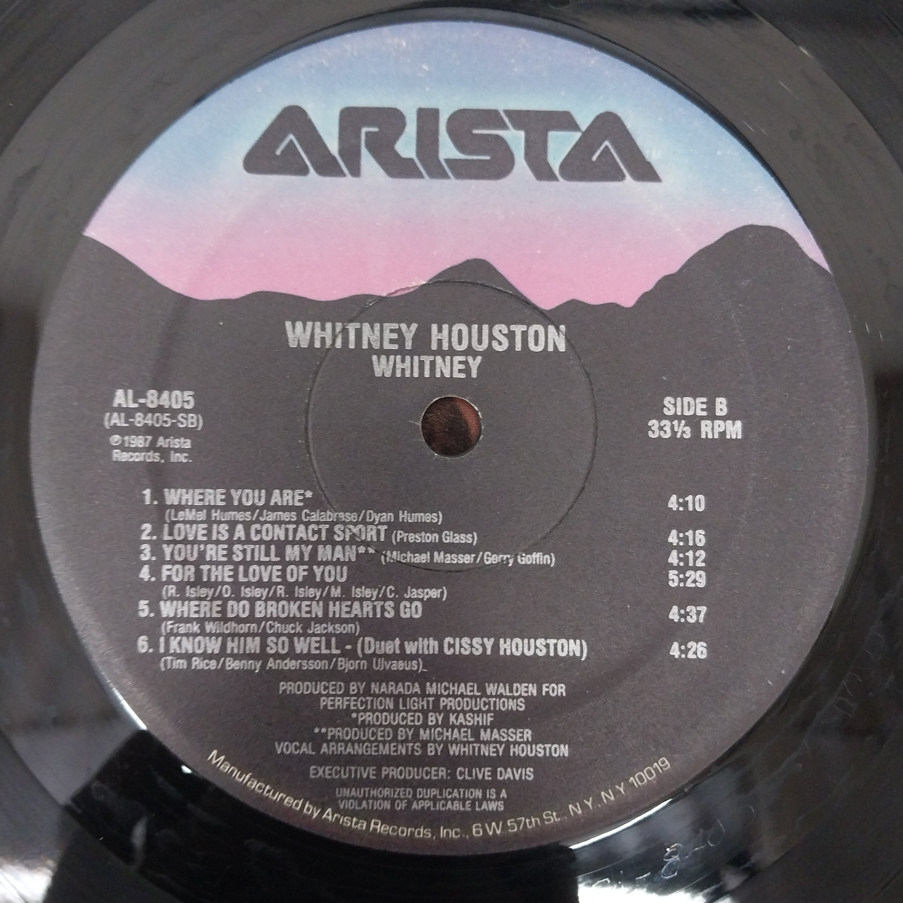 Whitney Houston - Whitney (Vinyl)