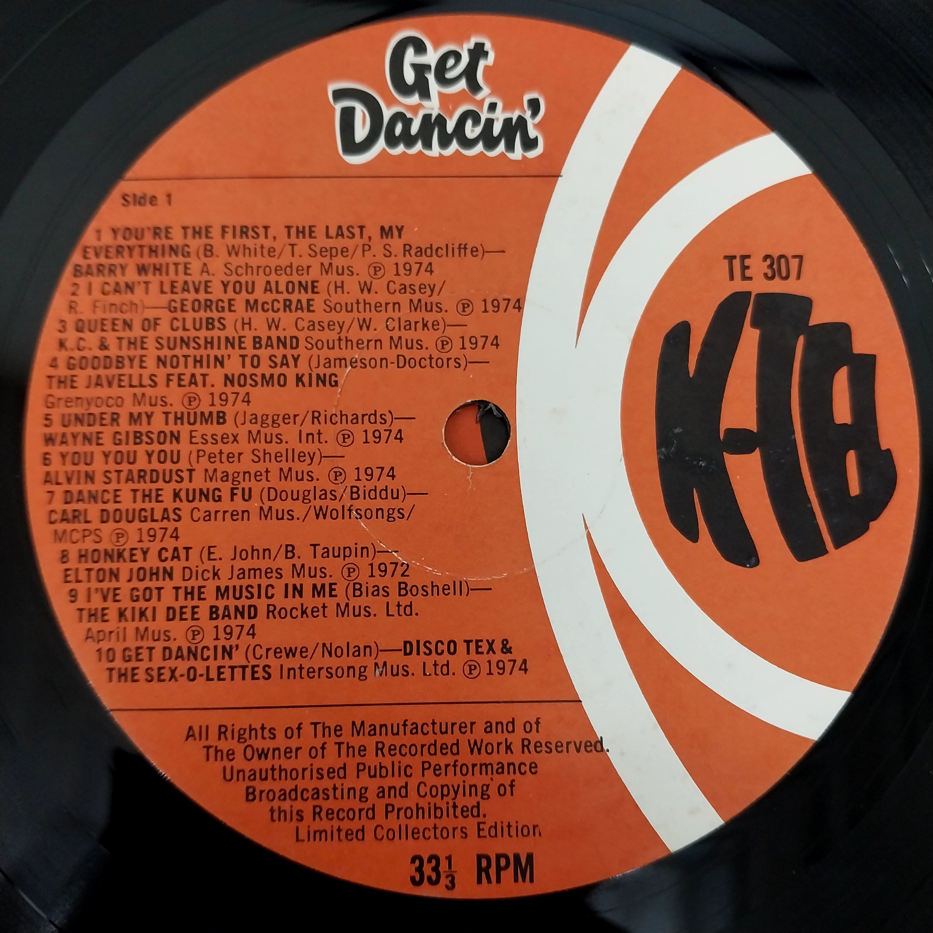 Various - Get Dancin' (Vinyl)