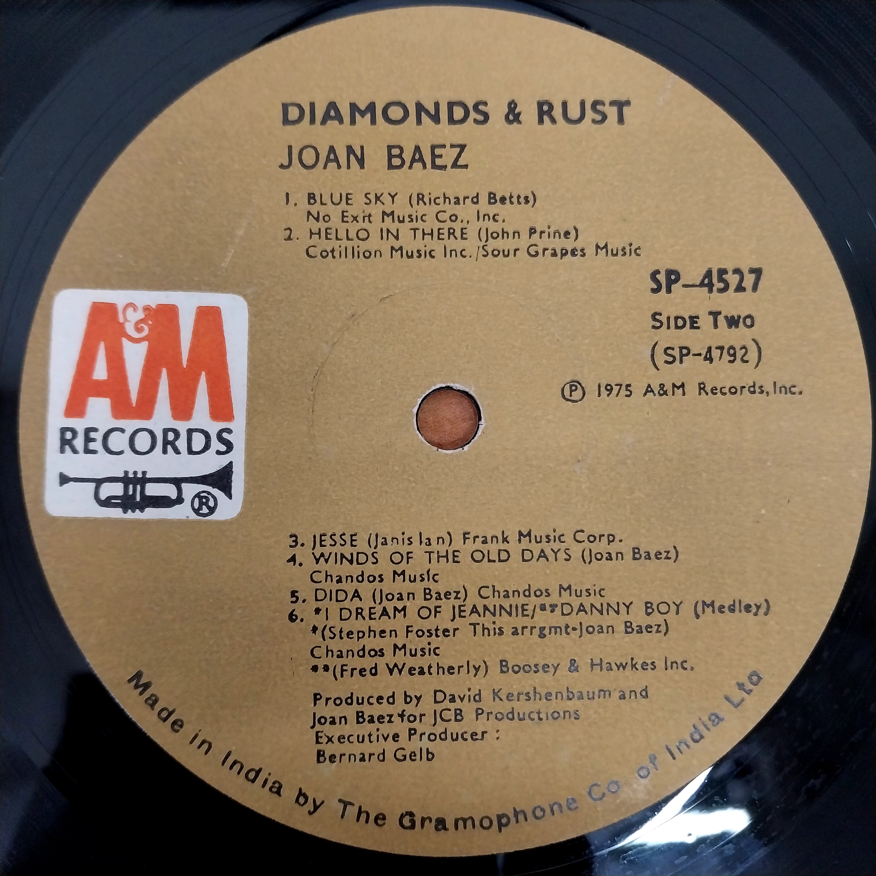 Joan Baez - Diamonds & Rust (Vinyl)