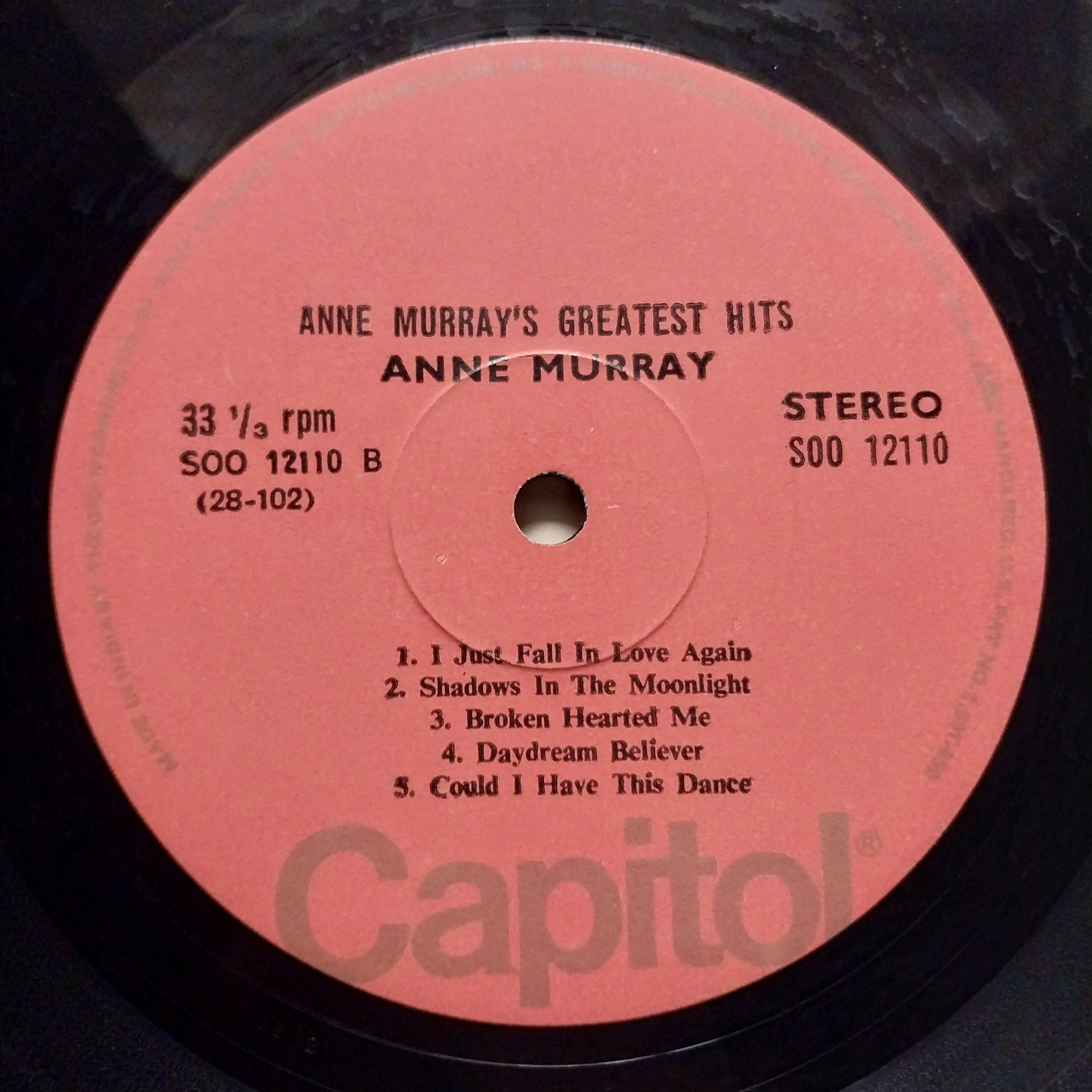 Anne Murrays - Greatest Hits (Vinyl)