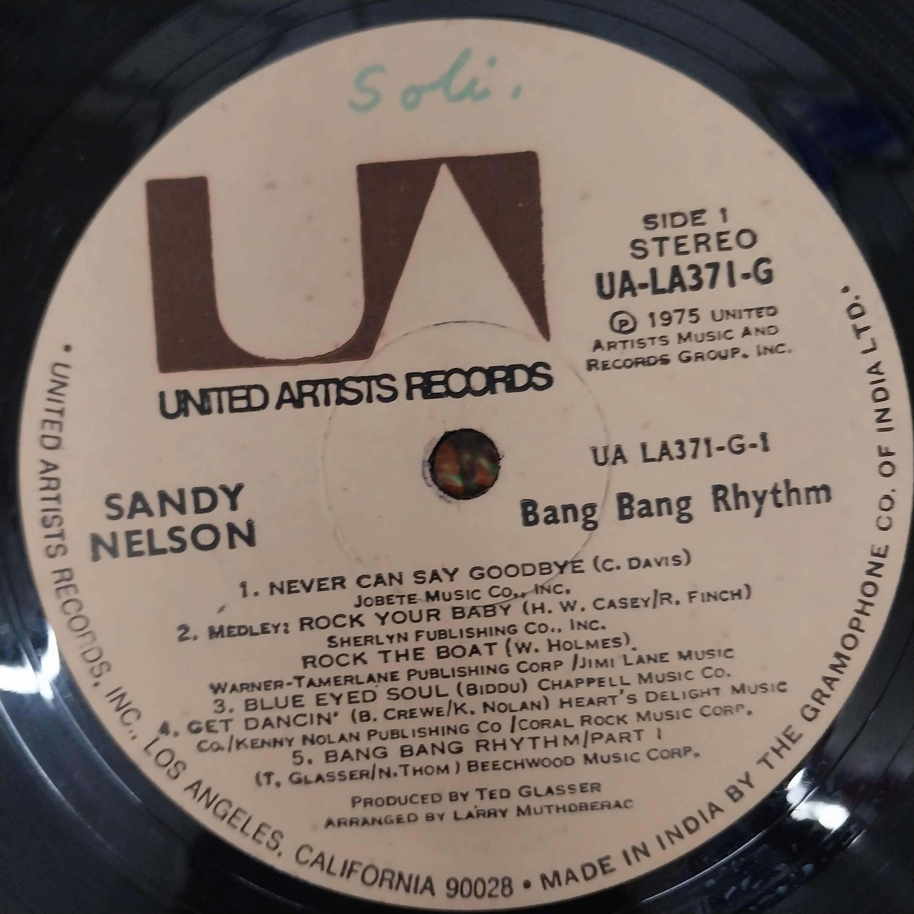 Sandy Nelson - Disco Dynamite (Vinyl)