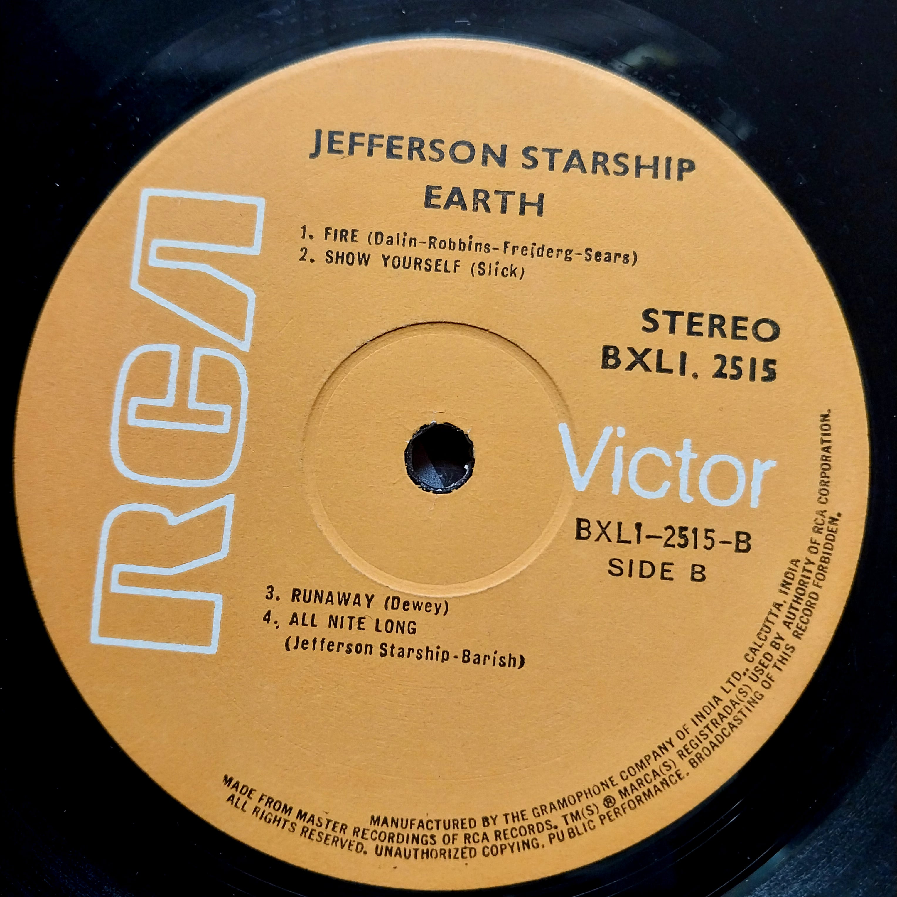 Jefferson Starship  - Earth (Vinyl)