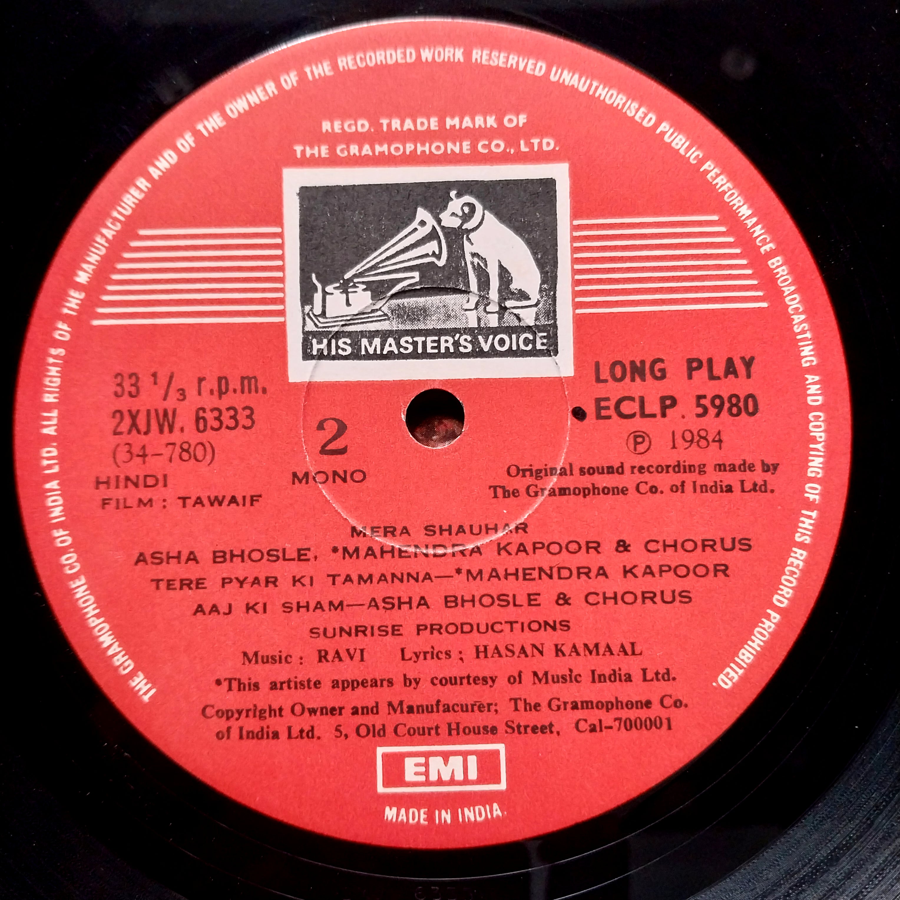 Ravi  - Tawaif (Vinyl)