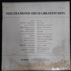 Neil Diamond - His 12 Greatest Hits (Vinyl)