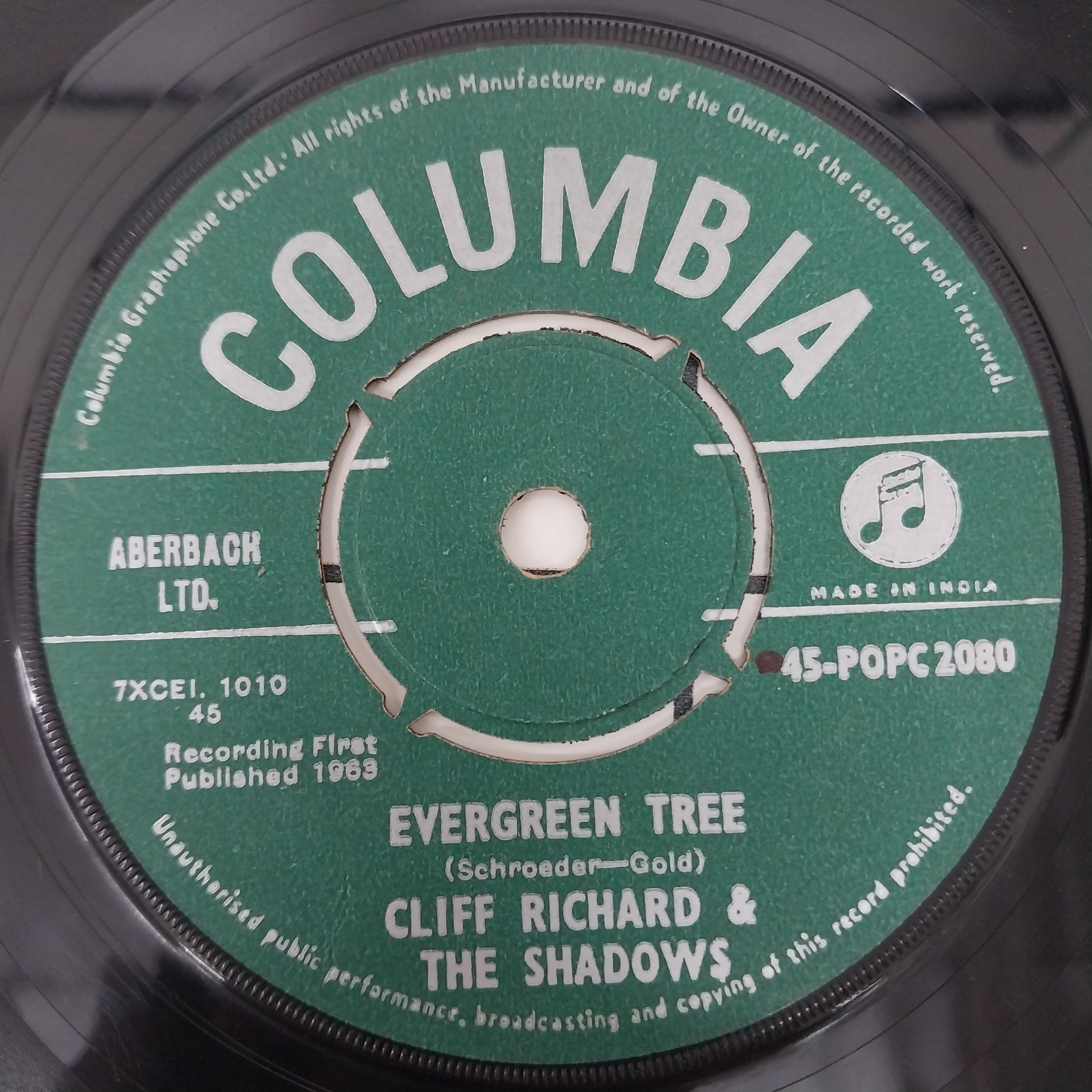 Cliff Richard With Norrie Paramor & His Orchestra* / Cliff Richard & The Shadows - Spanish Harlem / Evergreen Tree (45-RPM)