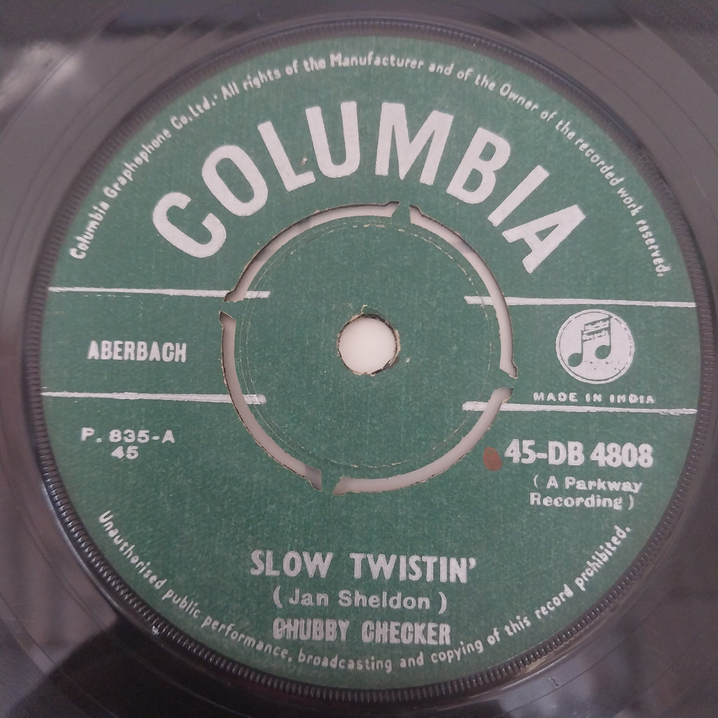 Chubby Checker - Slow Twistin' (45-RPM)
