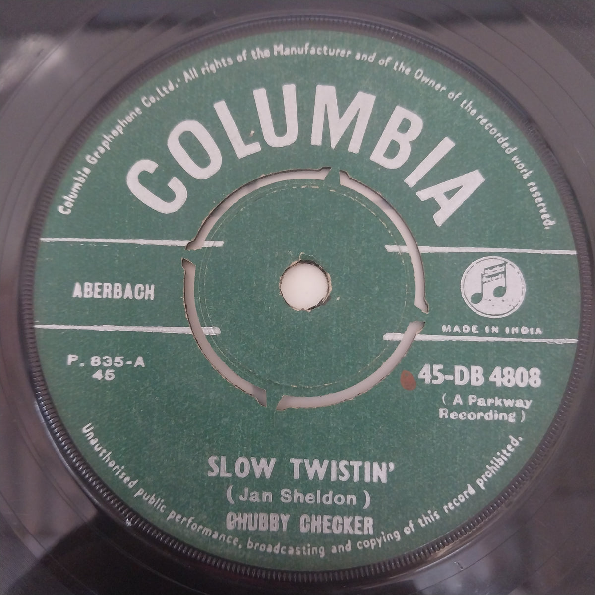 Chubby Checker - Slow Twistin' (45-RPM)