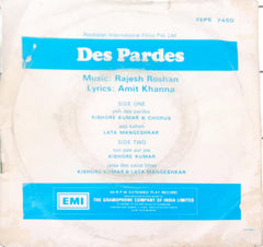 Rajesh Roshan -  Des Pardes (45-RPM)