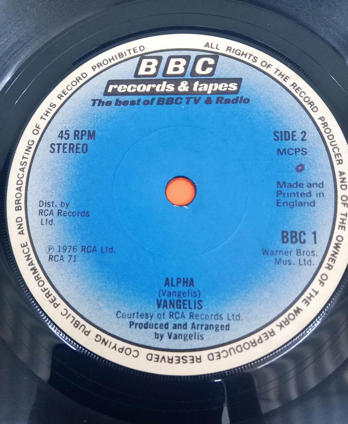 Vangelis -  Heaven & Hell (45-RPM)