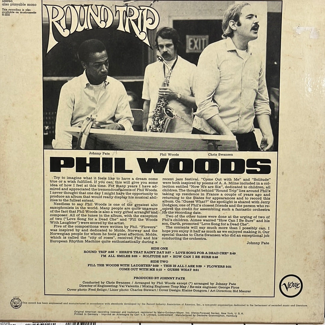 Phil Woods - Round Trip (Vinyl)