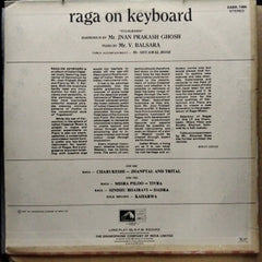 Jnan Prakash Ghosh & V. Balsara - Raga On Keyboard (Vinyl)